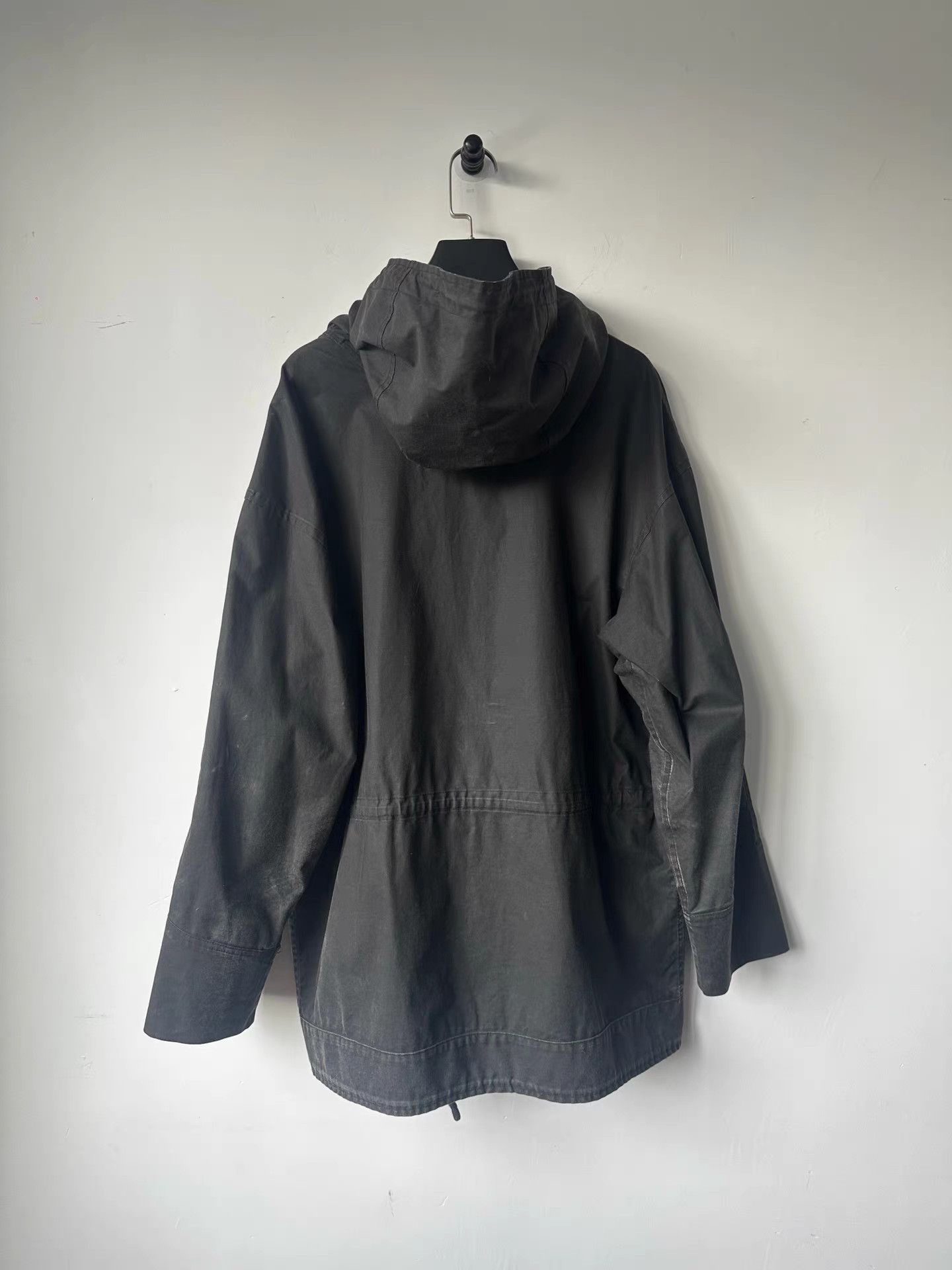 Helmut Lang Helmut Lang 1998 Waxed Coated Parka K7 Size US M / EU 48-50 / 2 - 4 Thumbnail