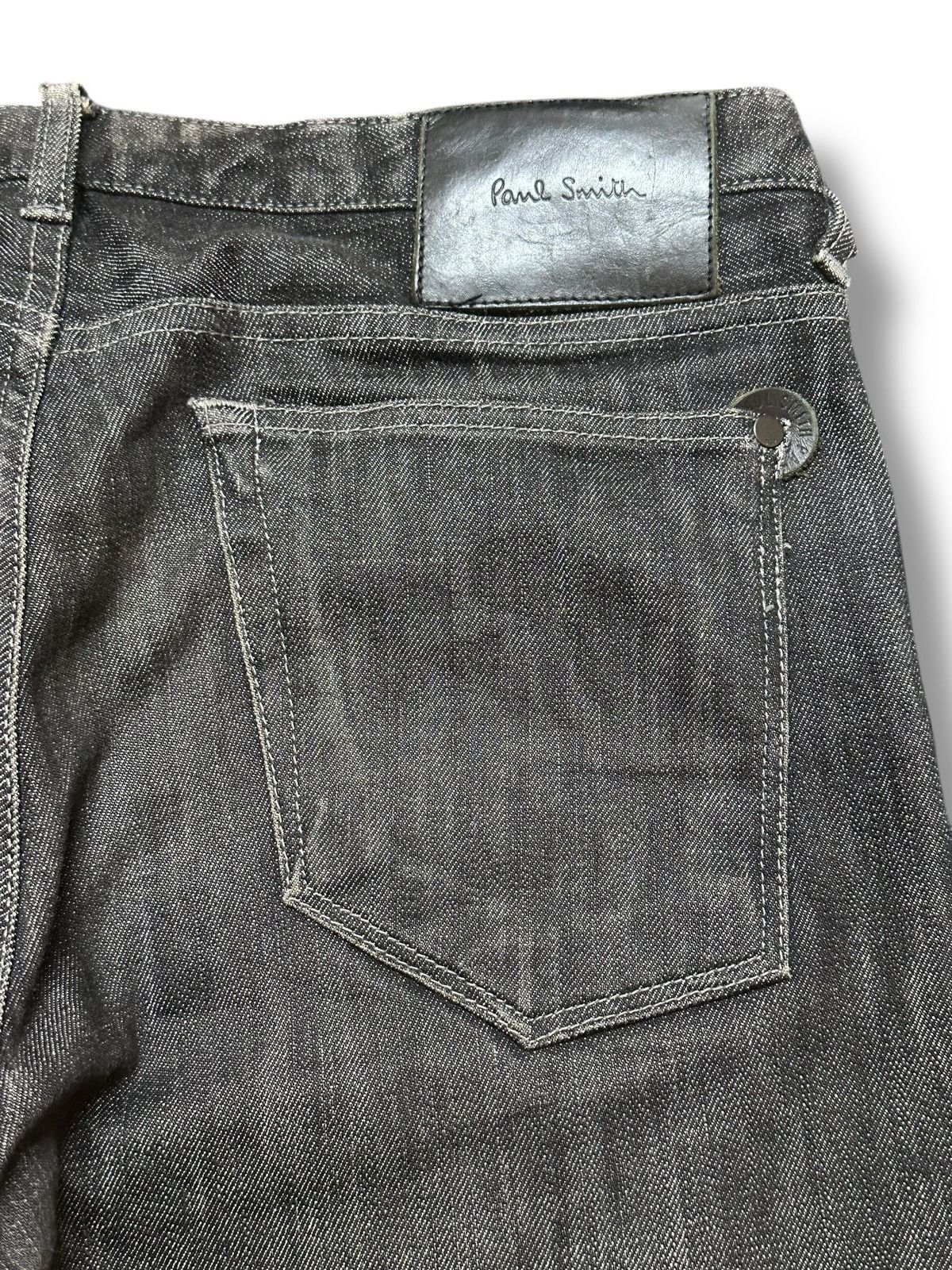 Japanese Brand Paul Smith Striked Jeans With Baggy Style and Faded Wash Size US 32 / EU 48 - 5 Thumbnail