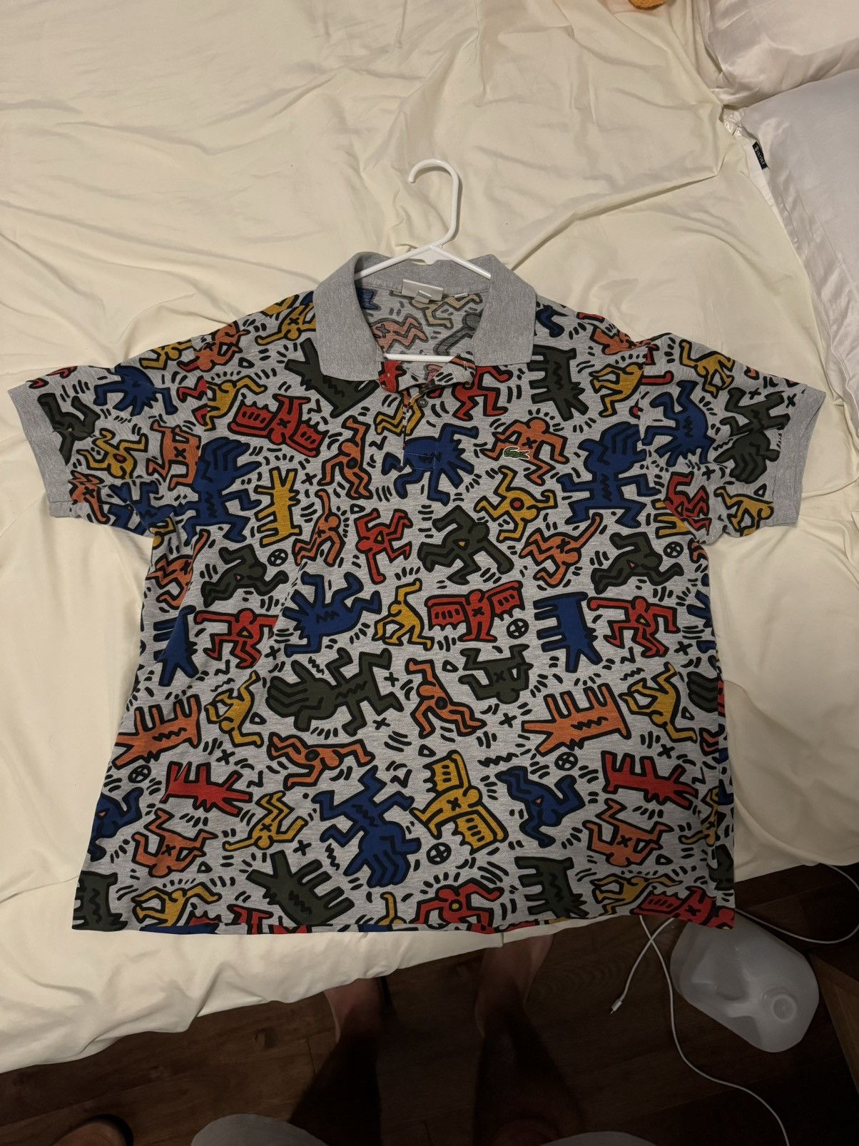 Keith Haring × Lacoste Lacoste x Keith Haring Polo Size US XXL / EU 58 / 5 - 1 Thumbnail