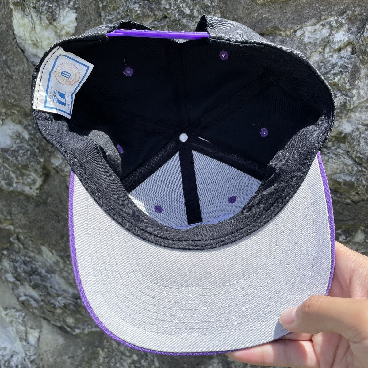 Logo 7 Vintage Kansas State Wildcats Logo 7 Plain Logo Snapback Hat Size ONE SIZE - 4 Thumbnail