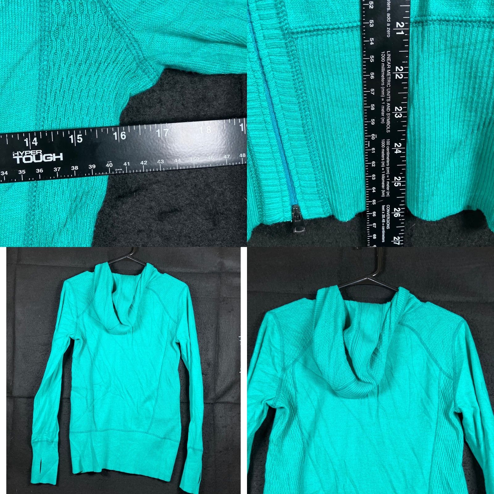Eddie Bauer Eddie Bauer Womens Jacket Turquoise Full Zip Hooded Stretch Small Size S / US 4 / IT 40 - 8 Thumbnail
