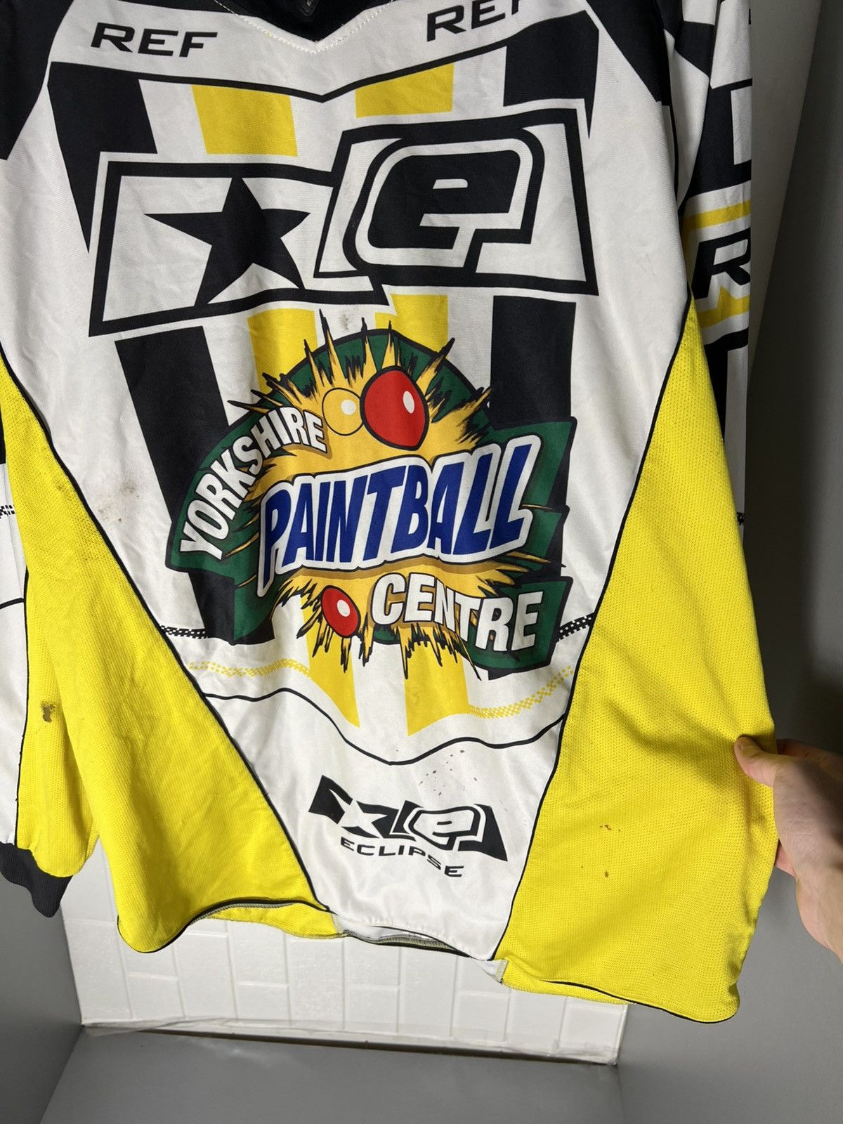 NASCAR VINTAGE ECLIPSE PLAYING MOTORCYCLE JERSEY RACING RETRO 90s Size US L / EU 52-54 / 3 - 15 Thumbnail