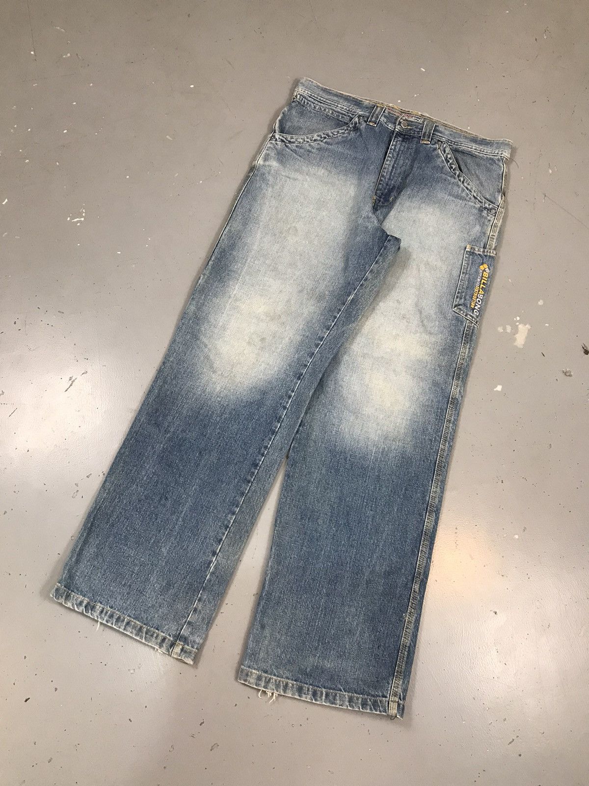 Billabong × Vintage Vintage billabong big pocket baggy fit denim Size US 36 / EU 52 - 3 Thumbnail