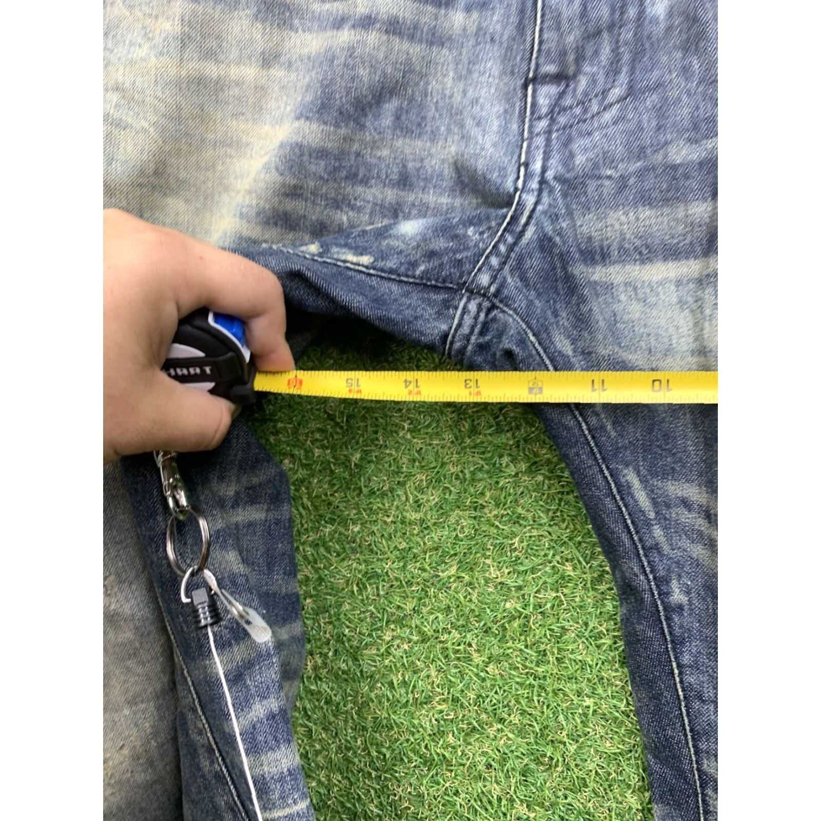 Jordan Craig VINTAGE Jordan Craig Jeans Mens 38x32 Tapered Distressed Denim Hip Hop Rock Grunge City Size US 38 / EU 54 - 7 Thumbnail