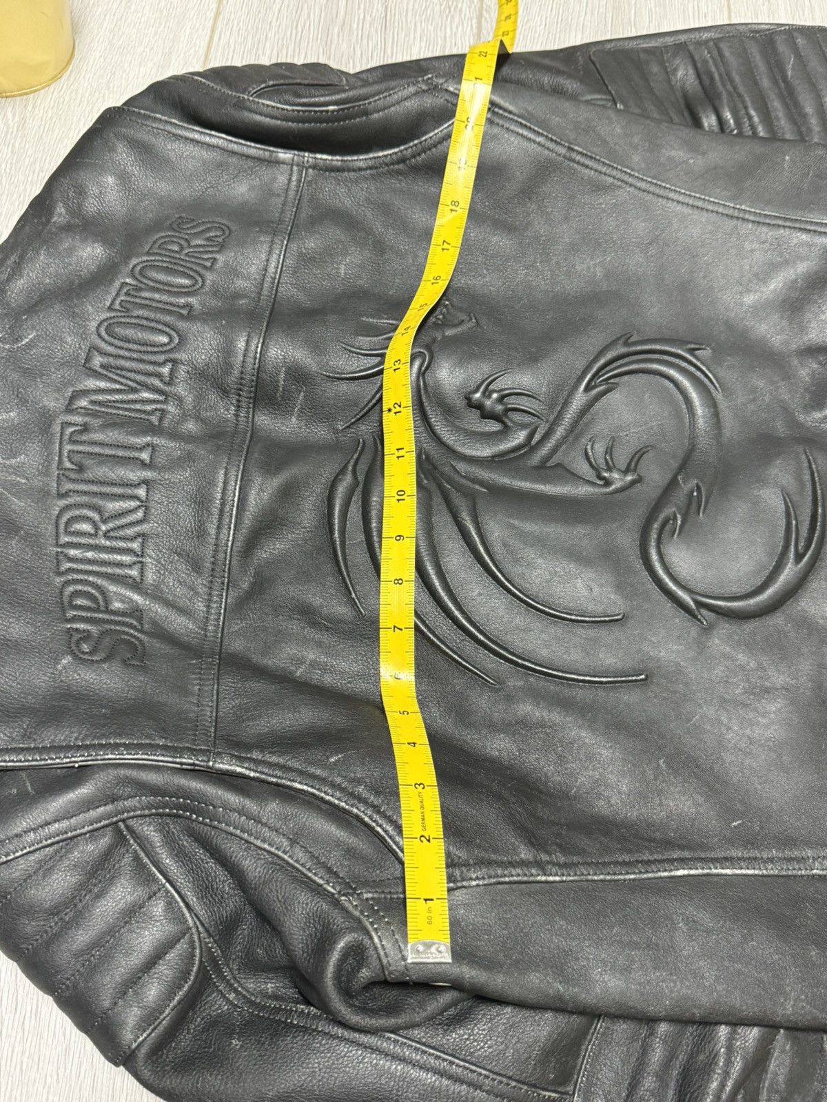 Vintage Polo x Spirit Motors🐉 dragon big logo leather jacket moto Size US L / EU 52-54 / 3 - 17 Thumbnail