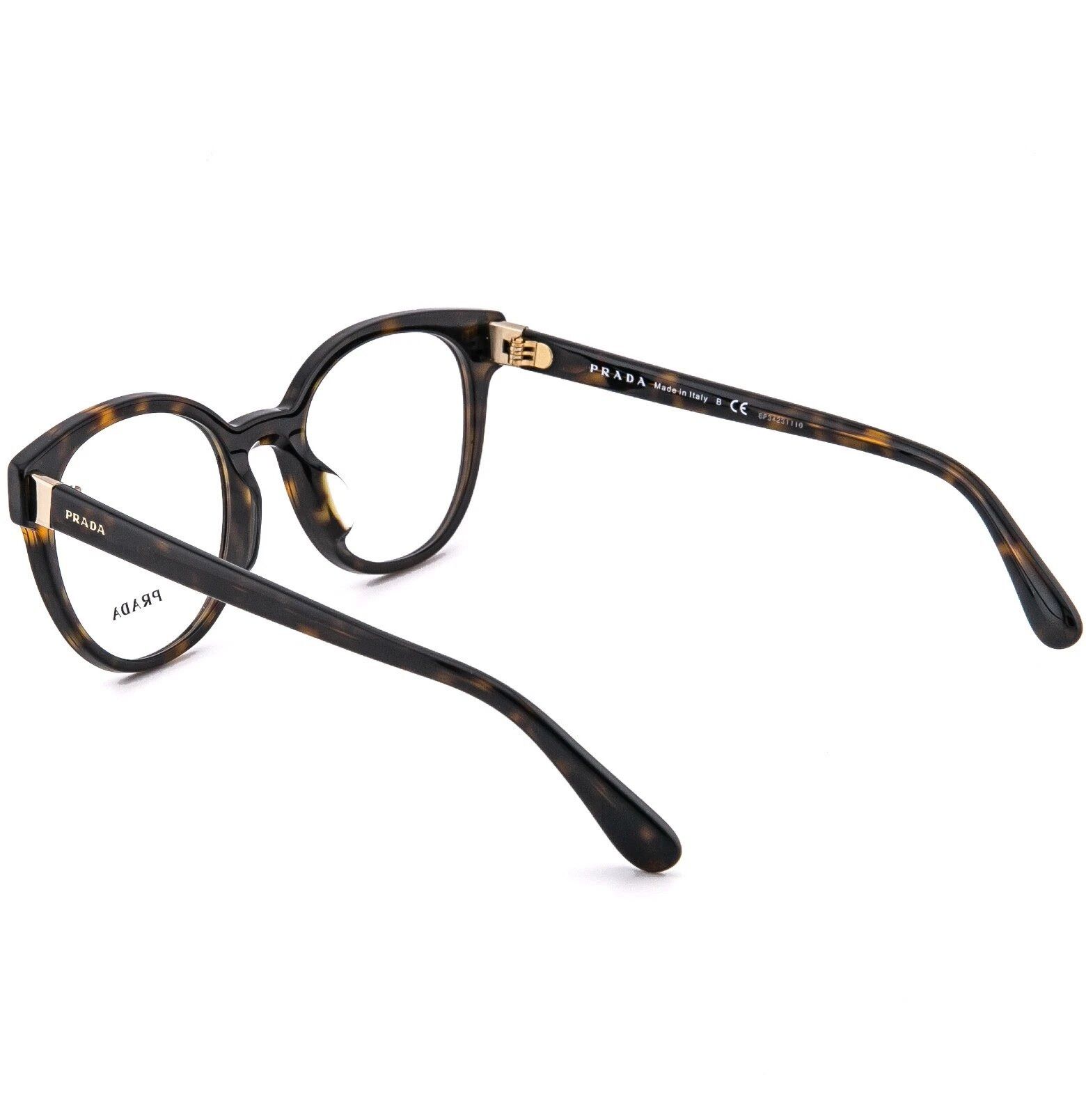 Prada PRADA 06T JOURNAL PR06TV Brown Eyeglasses Optical Frame Size ONE SIZE - 2 Thumbnail