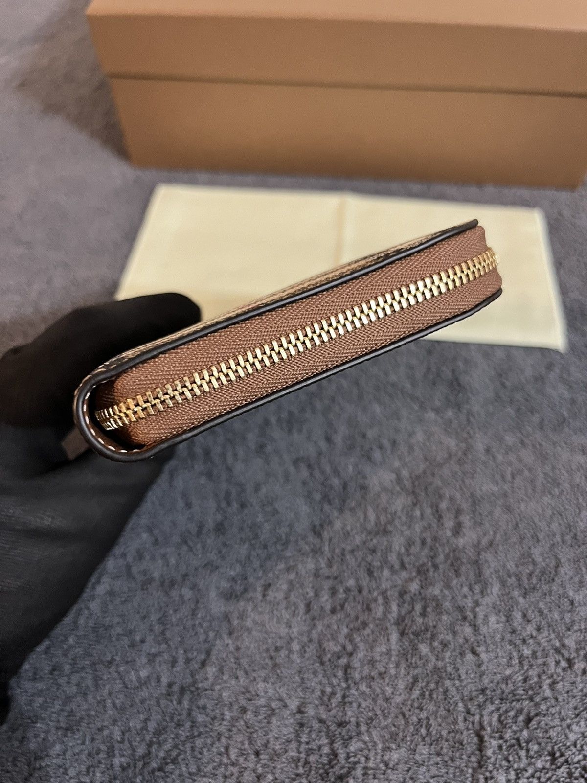 Burberry Burberry Check Zip Wallet Size ONE SIZE - 10 Thumbnail