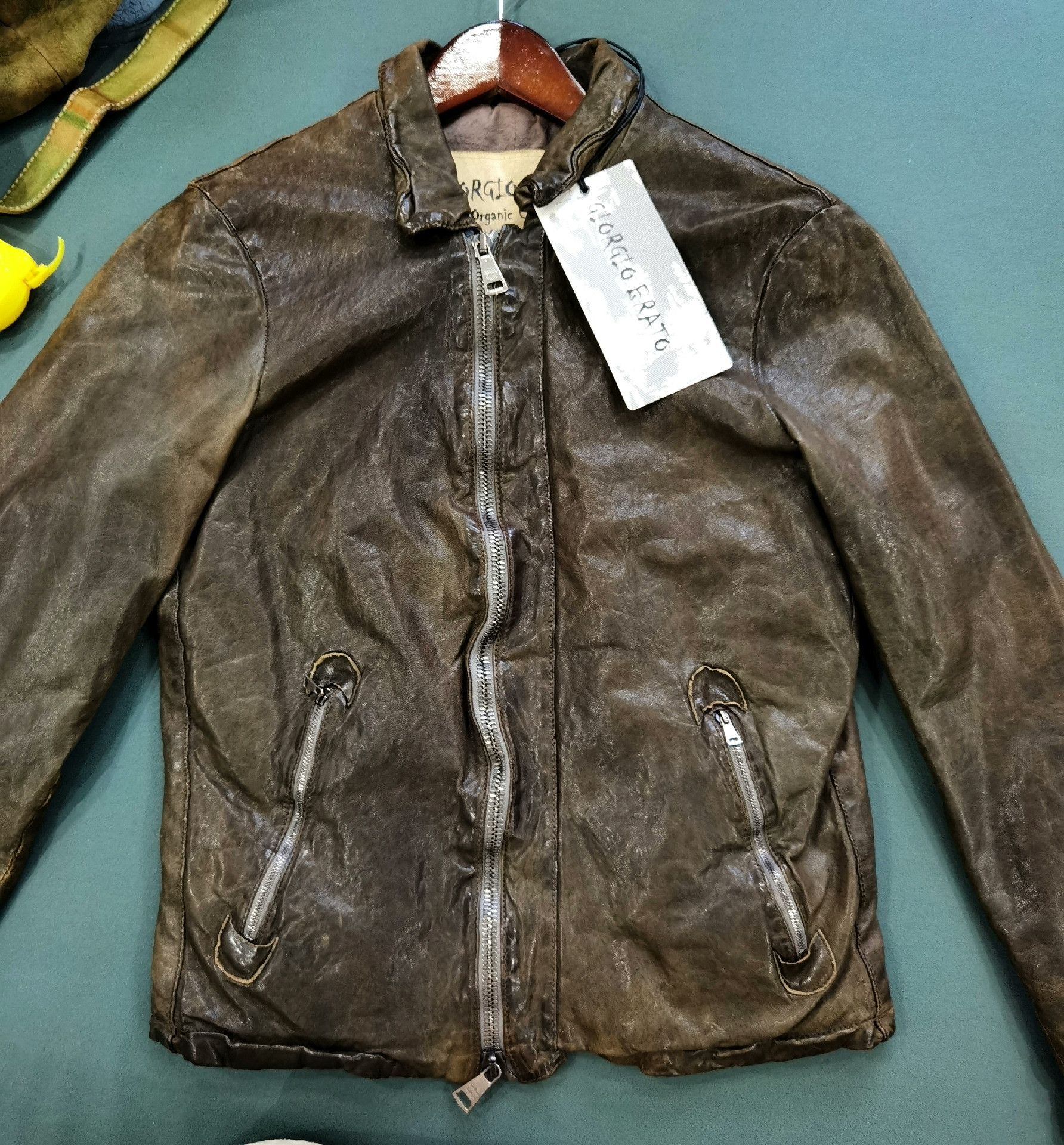 Giorgio Brato Giorgio Brato Vintage Leather Jacket Size US M / EU 48-50 / 2 - 1 Thumbnail
