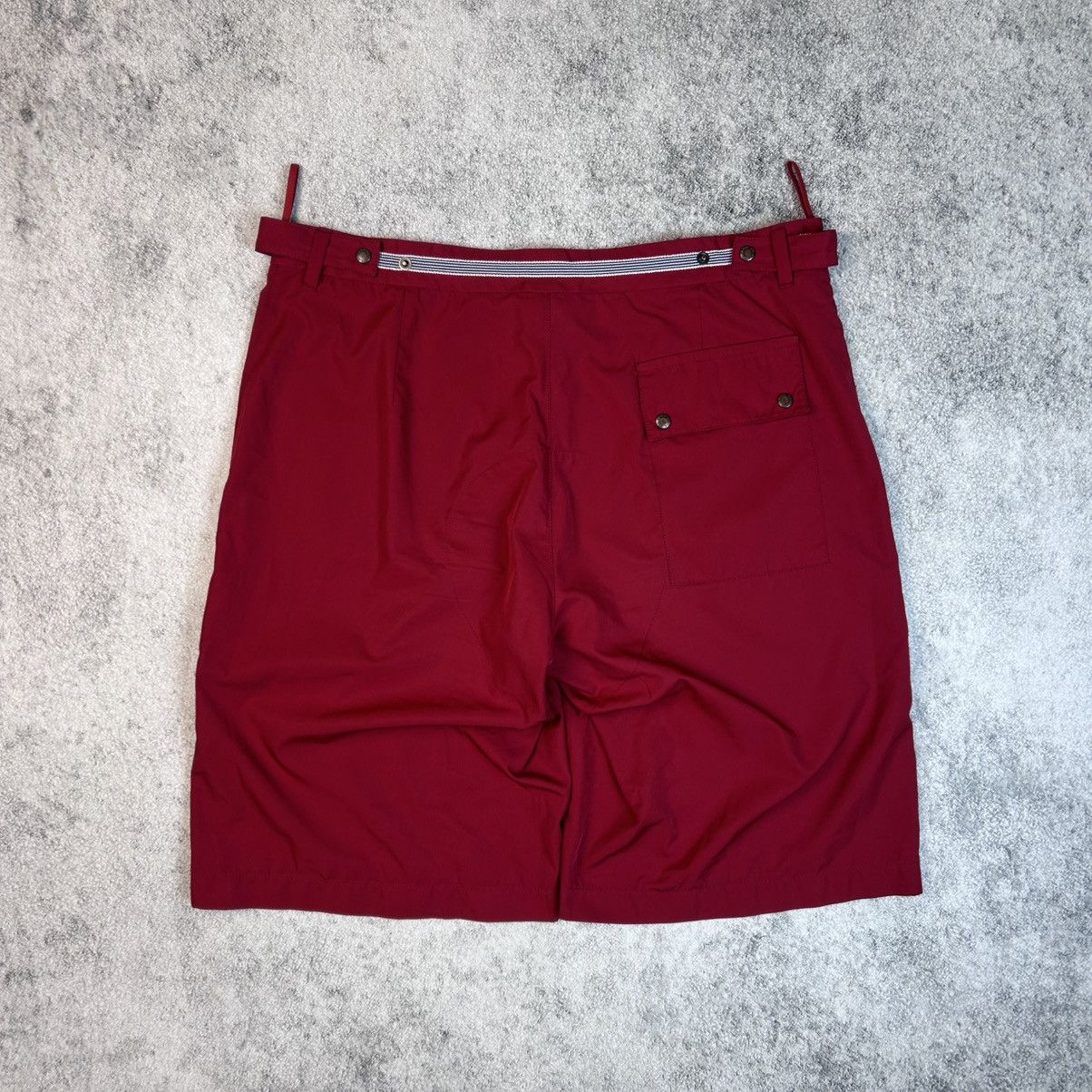 Prada Vintage Luxury Prada Milano Shorts Nylon Red Man’s Size US 34 / EU 50 - 10 Thumbnail