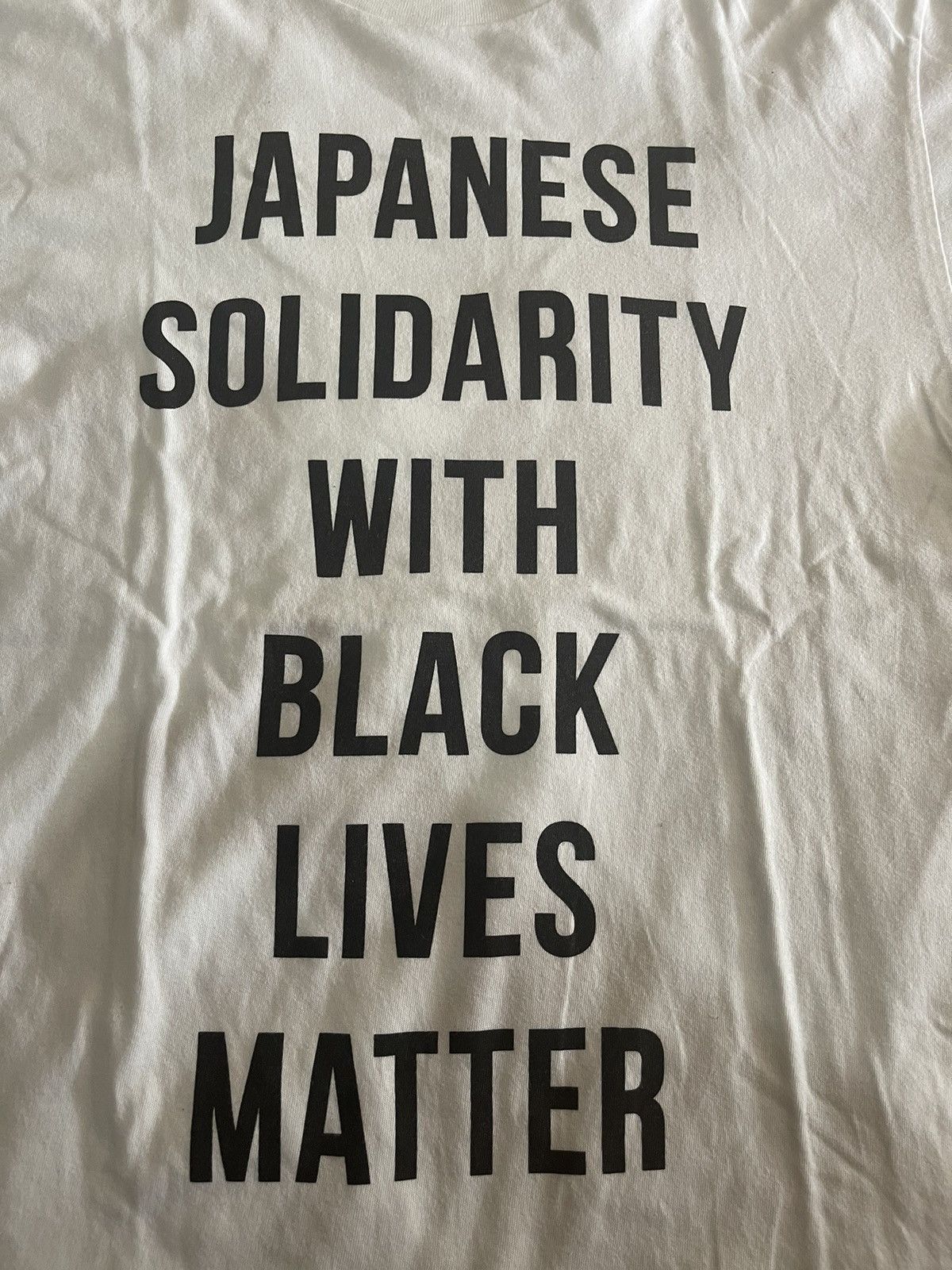 Japanese Brand Japanese solidarity with Black Lives Matter Size US XL / EU 56 / 4 - 2 Thumbnail