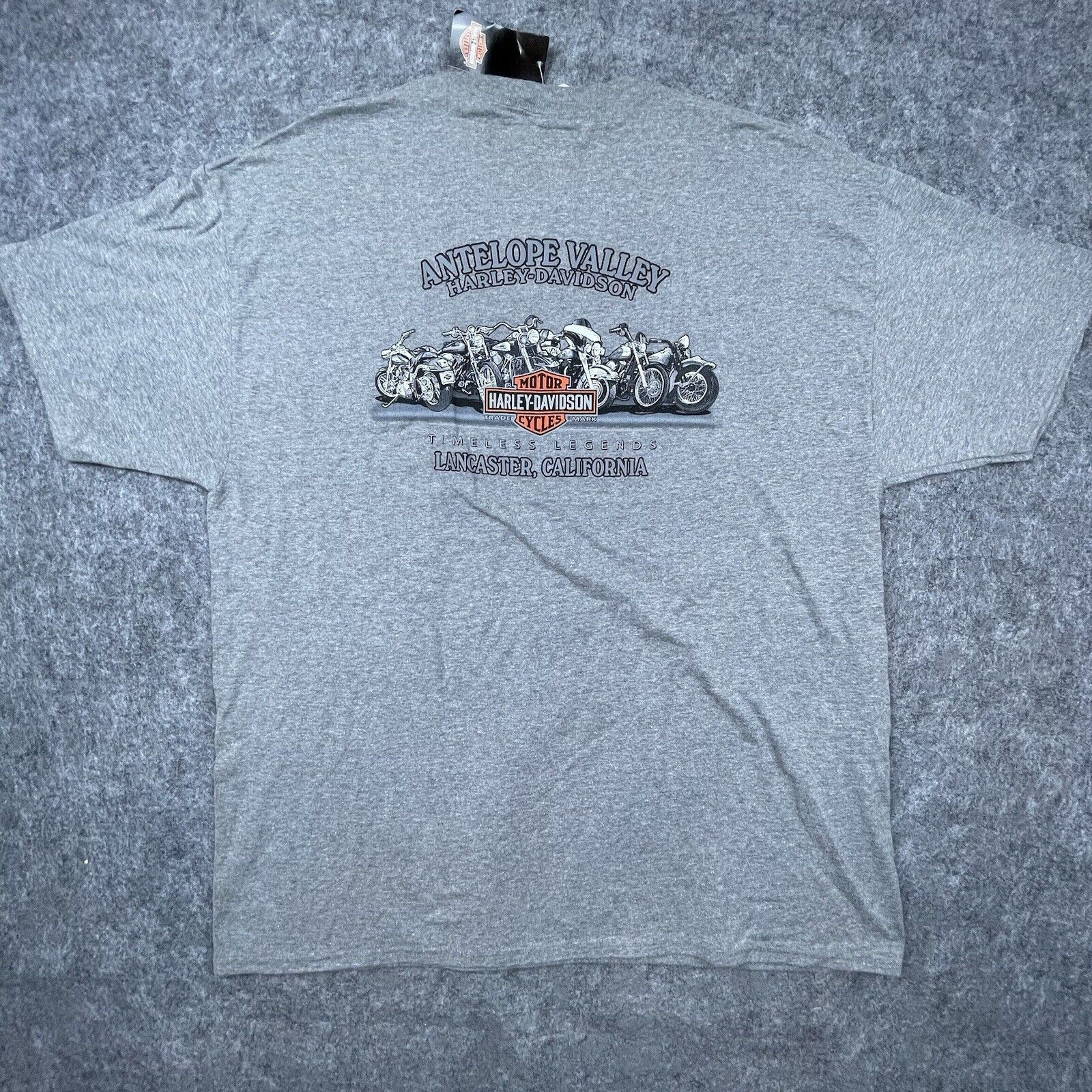 Harley Davidson Harley Davidson Shirt 2XL Grey Pin-Up Girl Gas Pump Antelope Size US XXL / EU 58 / 5 - 3 Thumbnail
