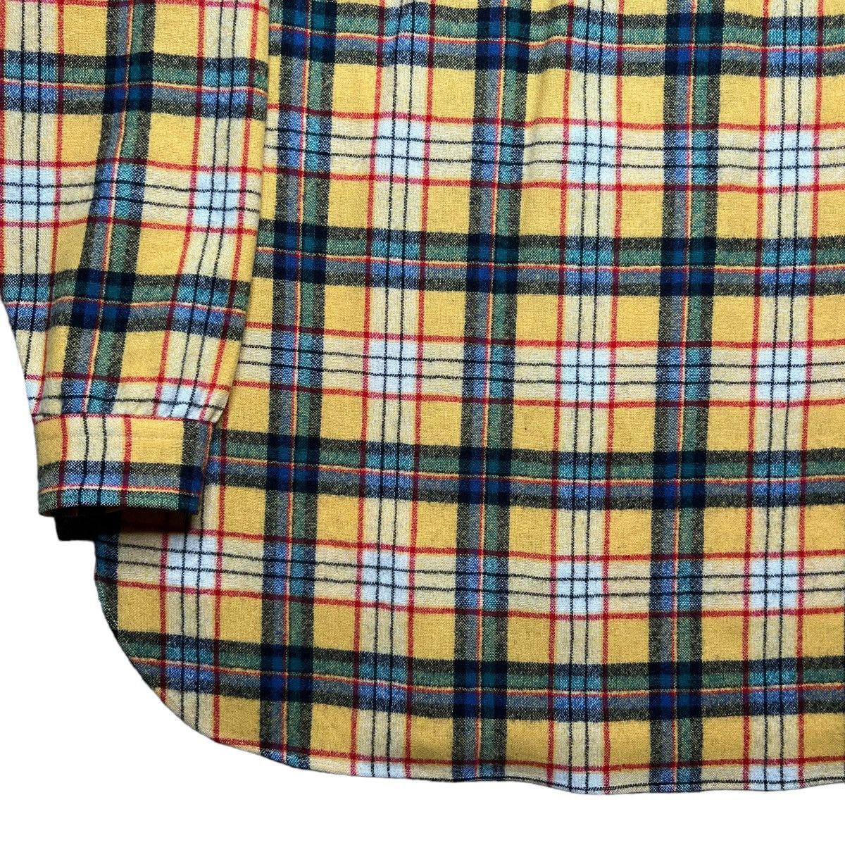 Pendleton × Vintage Vintage Pendleton Plaid Yellow Wool Board Button Up Shirt Size US L / EU 52-54 / 3 - 20 Thumbnail
