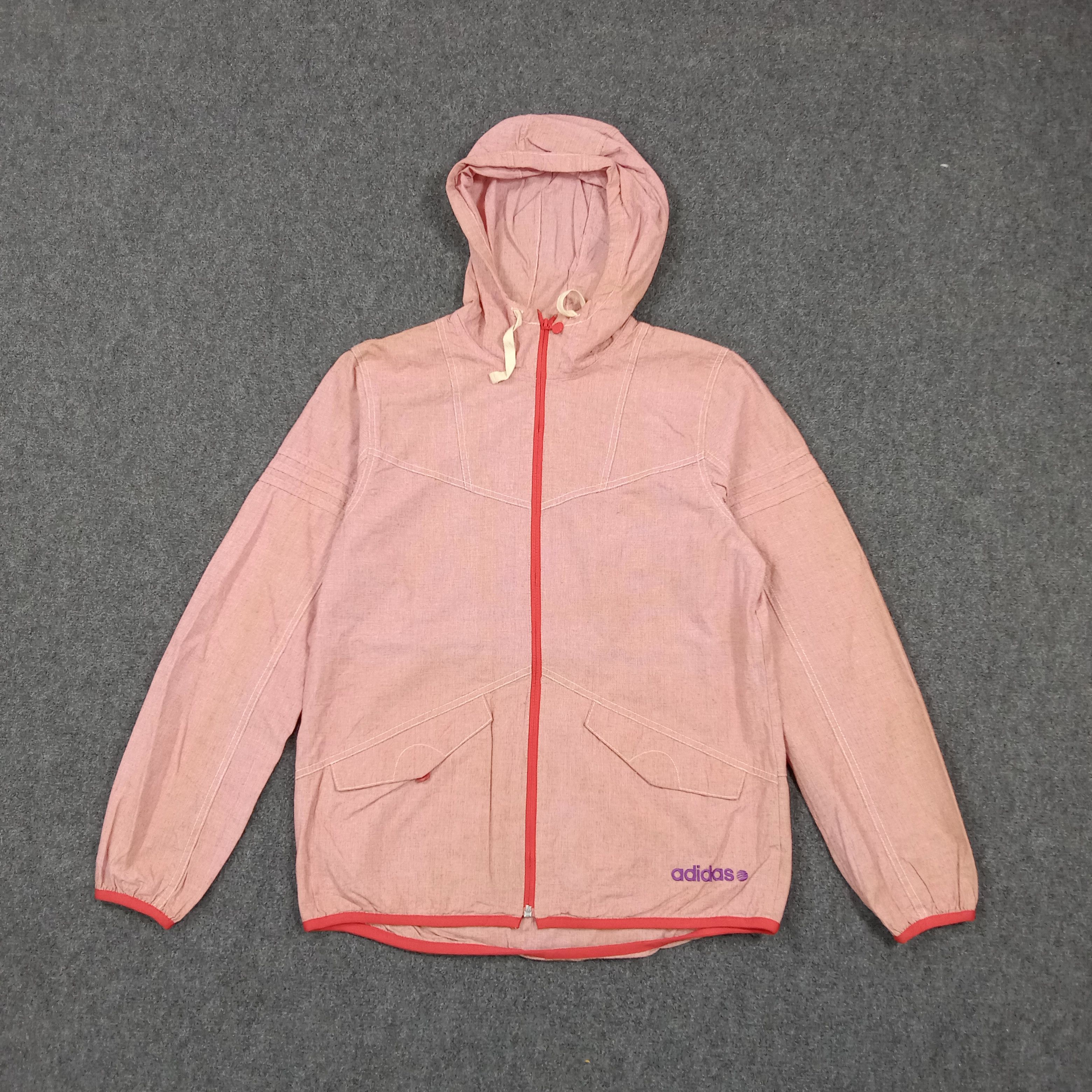 Adidas Adidas NEO Label Lightweight Hooded Jacket C279N22 Size US M / EU 48-50 / 2 - 4 Thumbnail