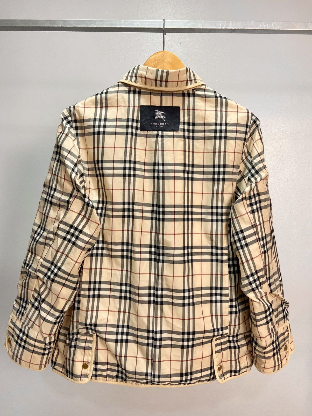 Burberry Burberry Nova check quilted jacket Size L / US 10 / IT 46 - 5 Thumbnail