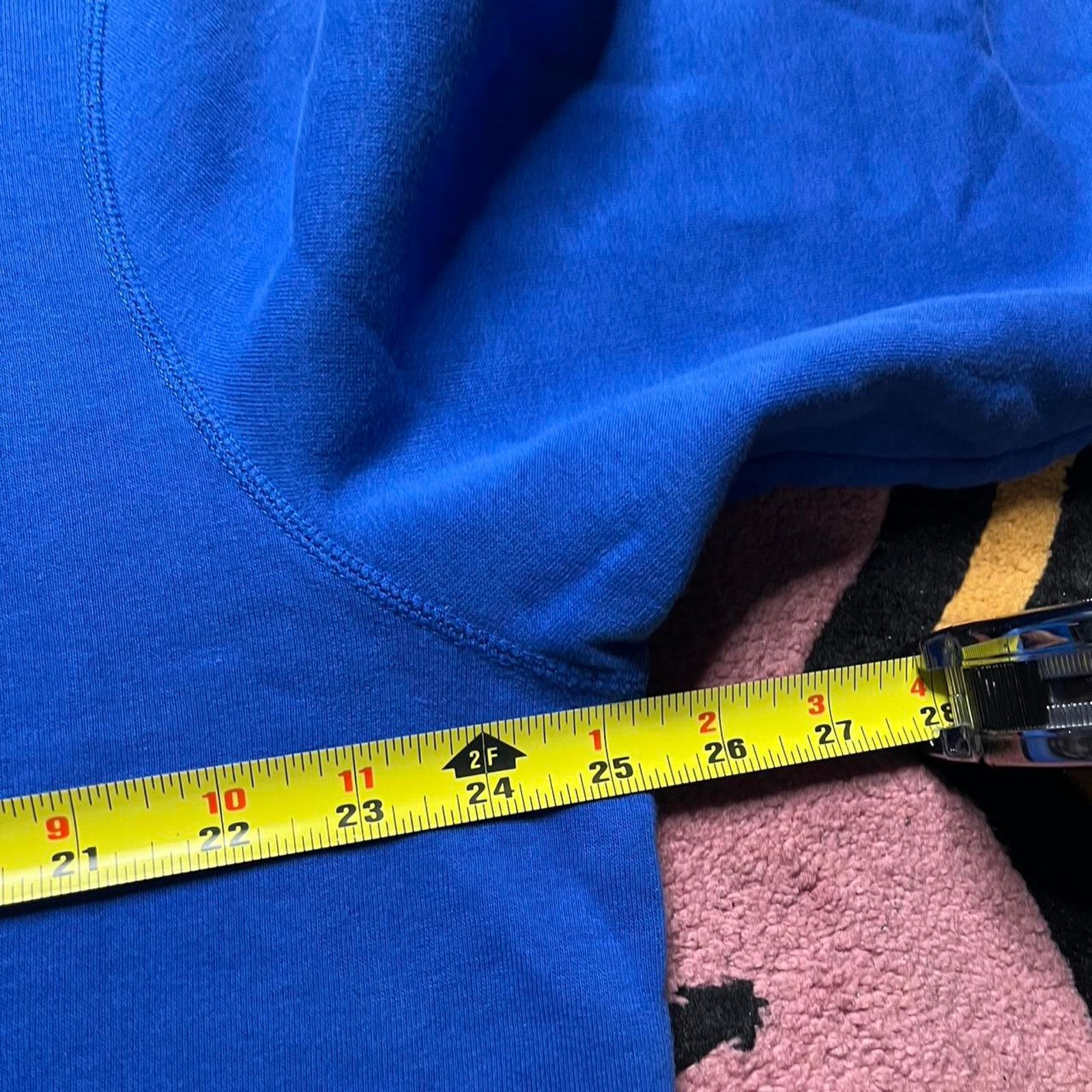 Nike Nike Embroidered Swoosh Pullover Hoodie Size XL Blue Size US XL / EU 56 / 4 - 5 Thumbnail
