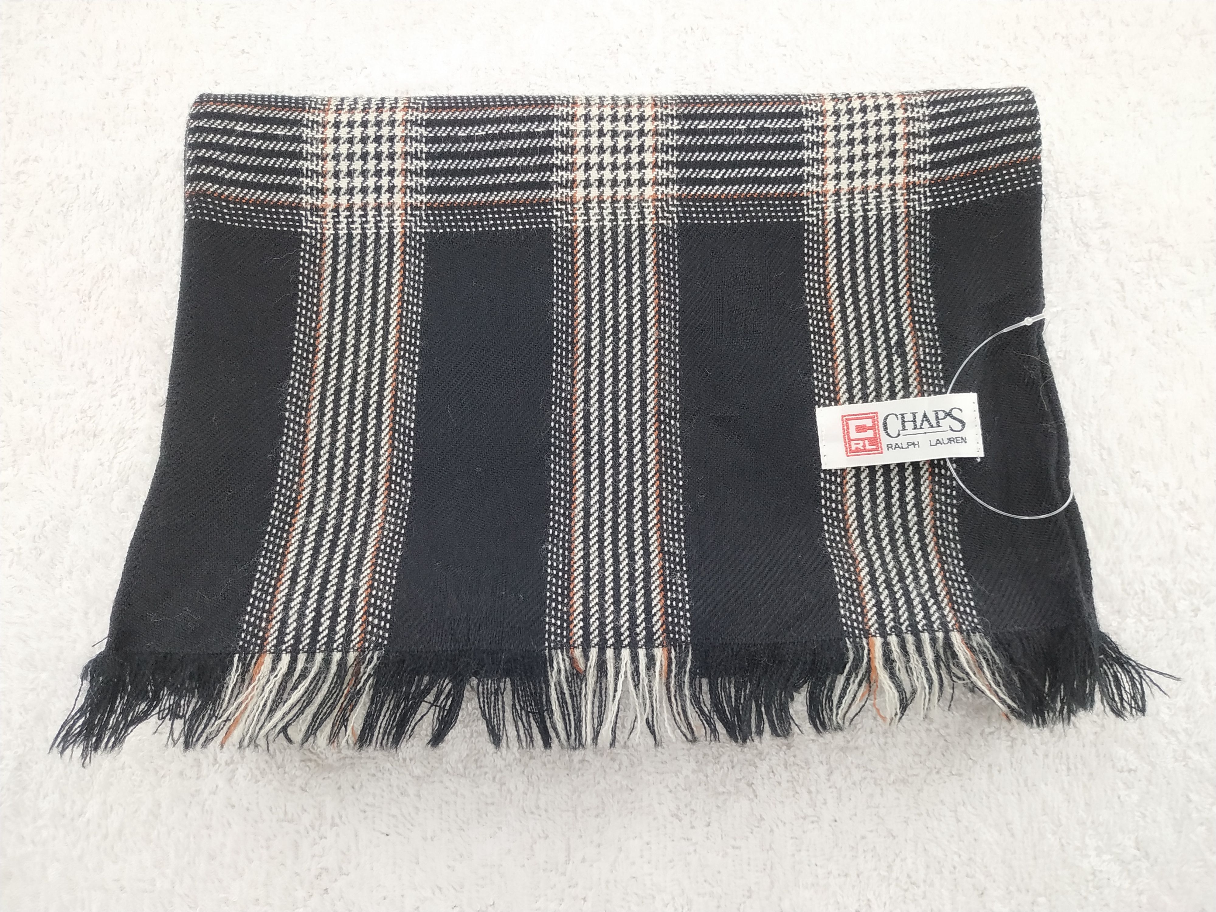 Chaps Ralph Lauren Vintage Chaps Ralph Lauren Scarf/Muffler/Neckwear MF406 Size ONE SIZE - 3 Thumbnail