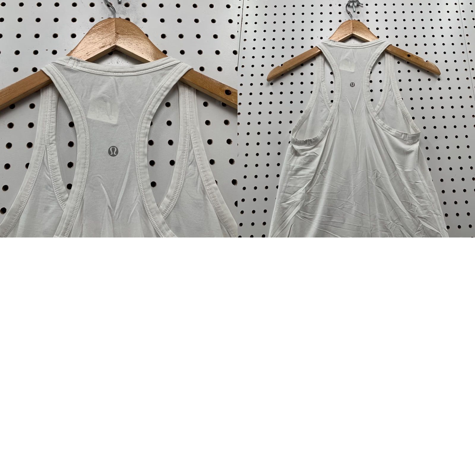 Lululemon VINTAGE Lululemon Active Tank Top Womens 2 White Sleeveless Yoga Work Out 12X25.5 Size XS / US 0-2 / IT 36-38 - 10 Thumbnail