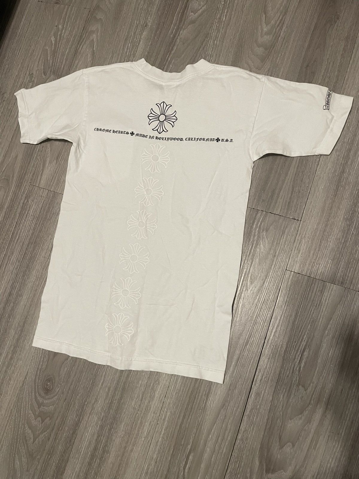 関税込 Chrome Hearts Made In Hollywood T-Shirt Tシャツ Chrome Hearts Made In Hollywood Plus Cross T-shirt Black/Red