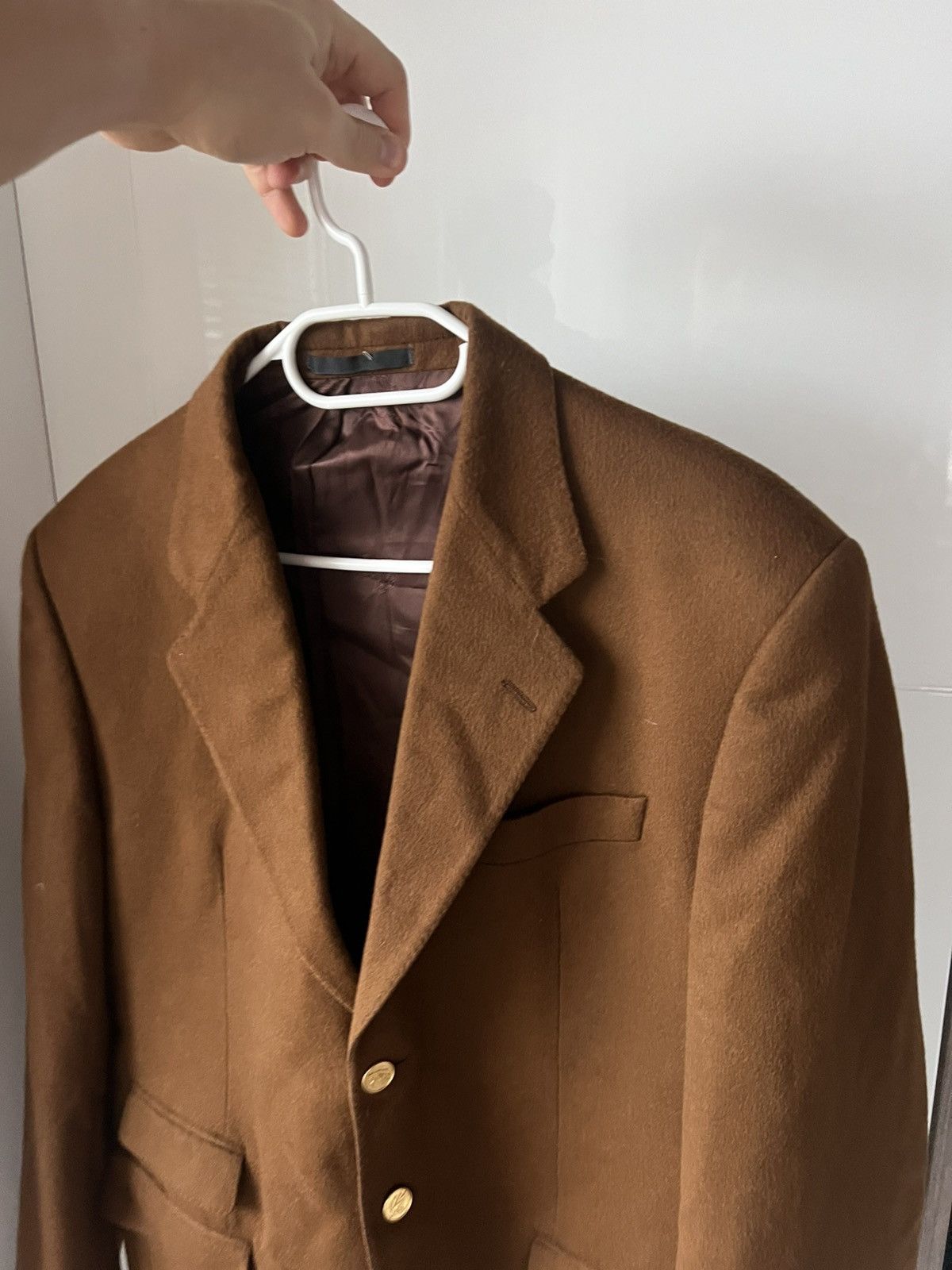 Burberry Very Rare Burberry Luxury Cashmere & Wool Exclusive Blazer Size 44R - 8 Thumbnail