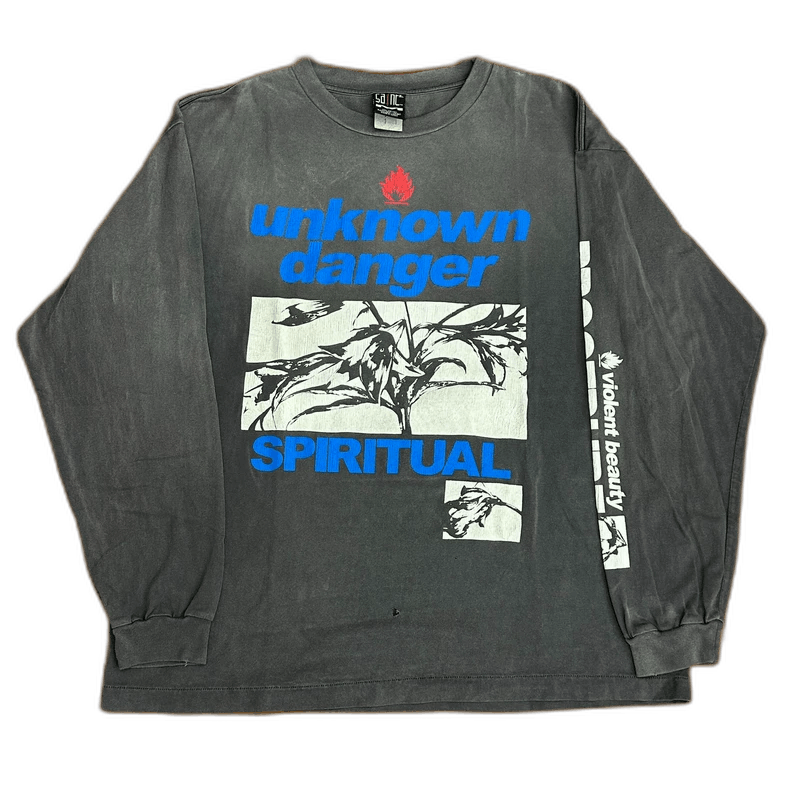 Saint Michael Unknown Danger Spiritual Long Sleeve T-Shirt Size US XXL / EU 58 / 5 - 1 Thumbnail