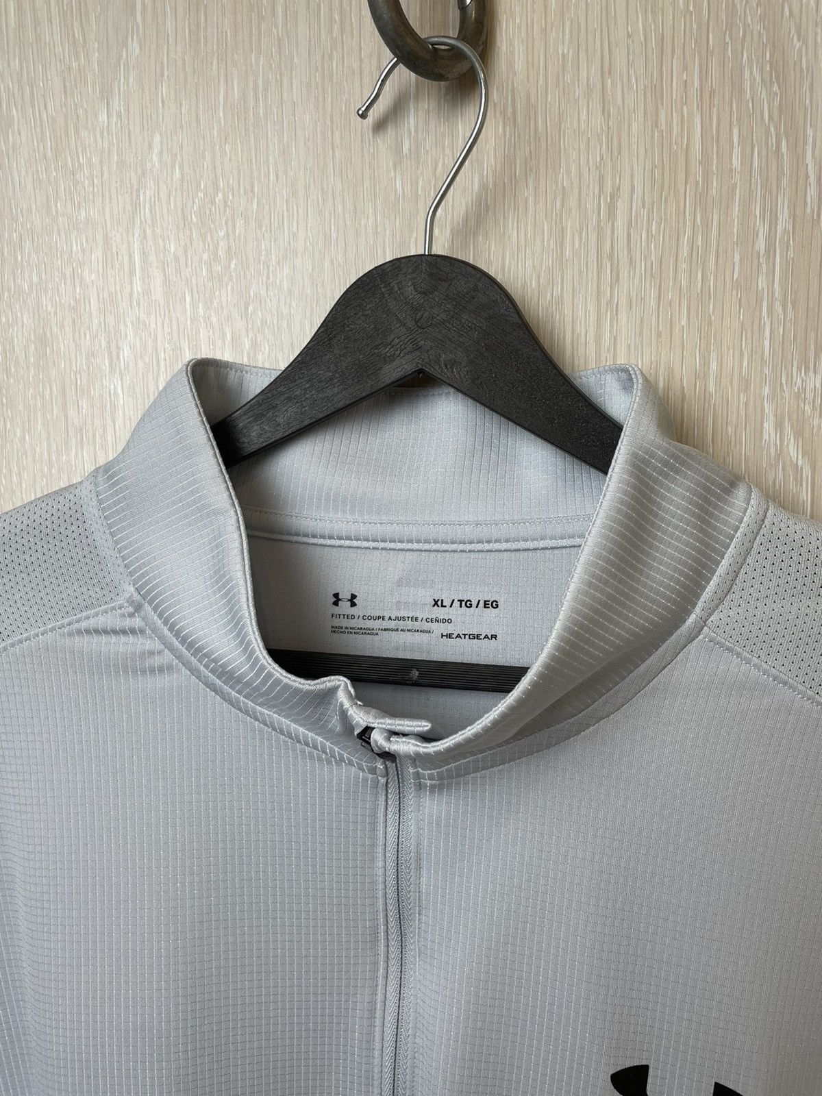Under Armour Under Armour Half Zip Athletic Longsleeve Tee Size US XL / EU 56 / 4 - 3 Thumbnail