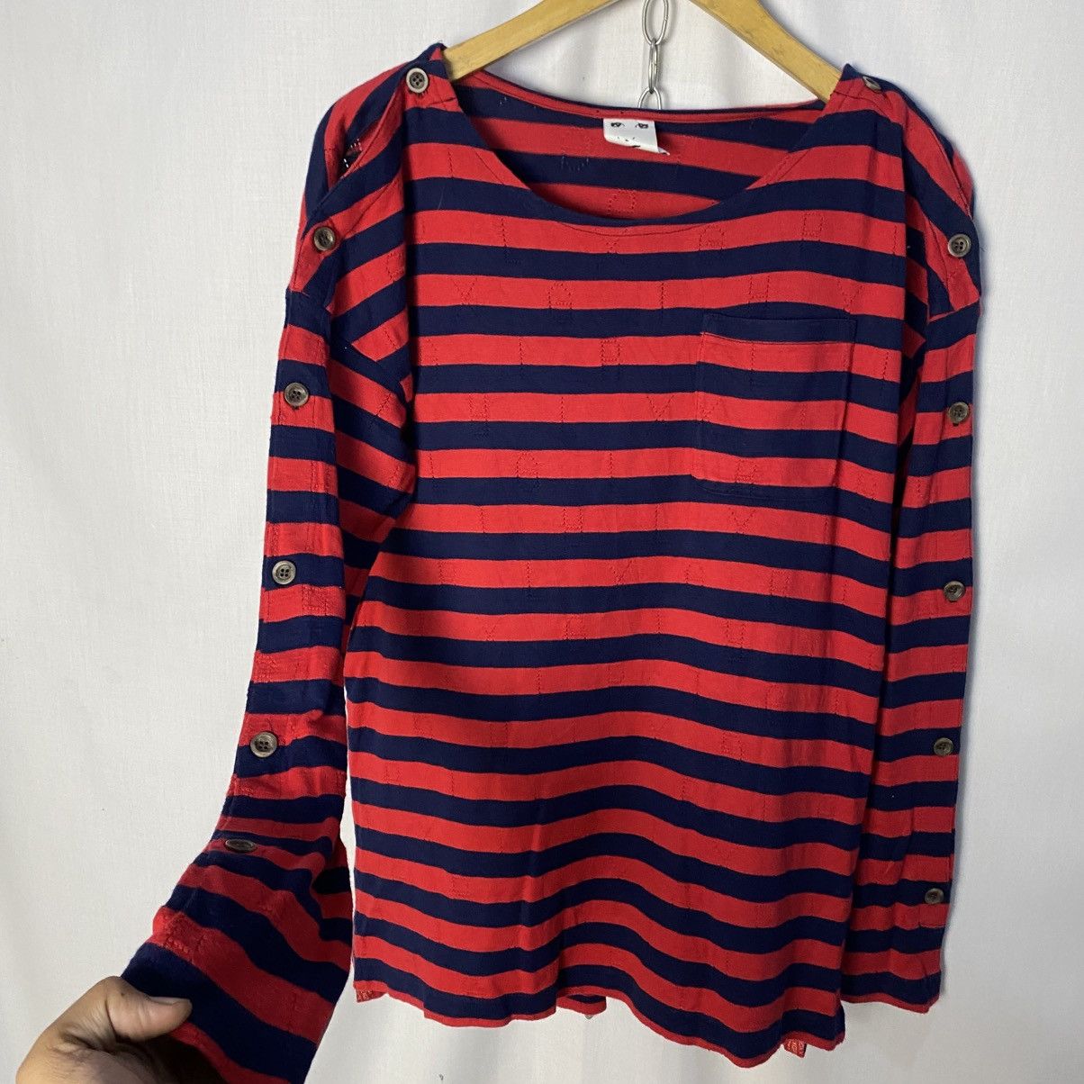 X-Girl X-Girl Stripped Long Sleeve Size M / US 6-8 / IT 42-44 - 2 Thumbnail