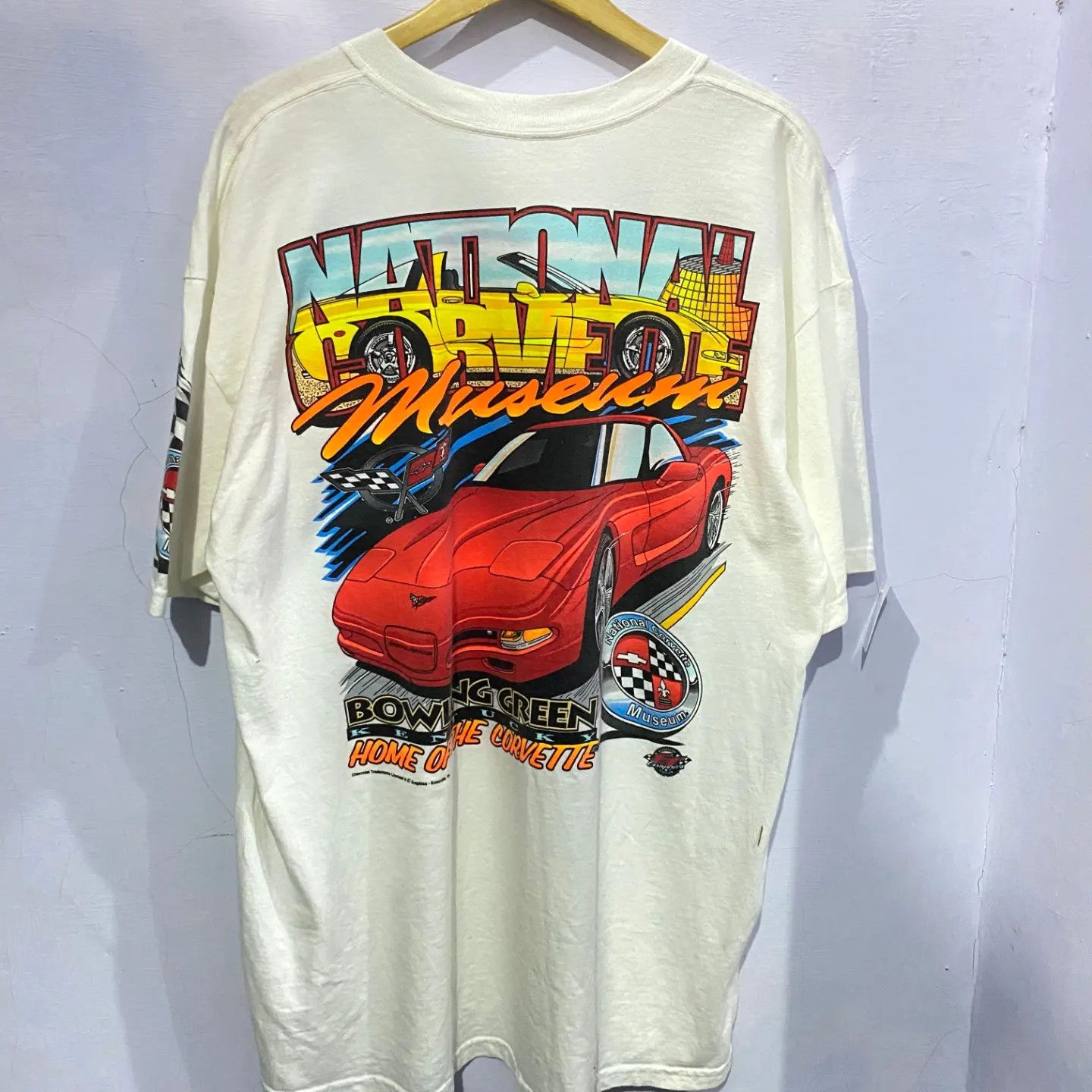 Chevrolet × Vintage Tshirt corvette ncm fuel injection Size US XL / EU 56 / 4 - 2 Thumbnail