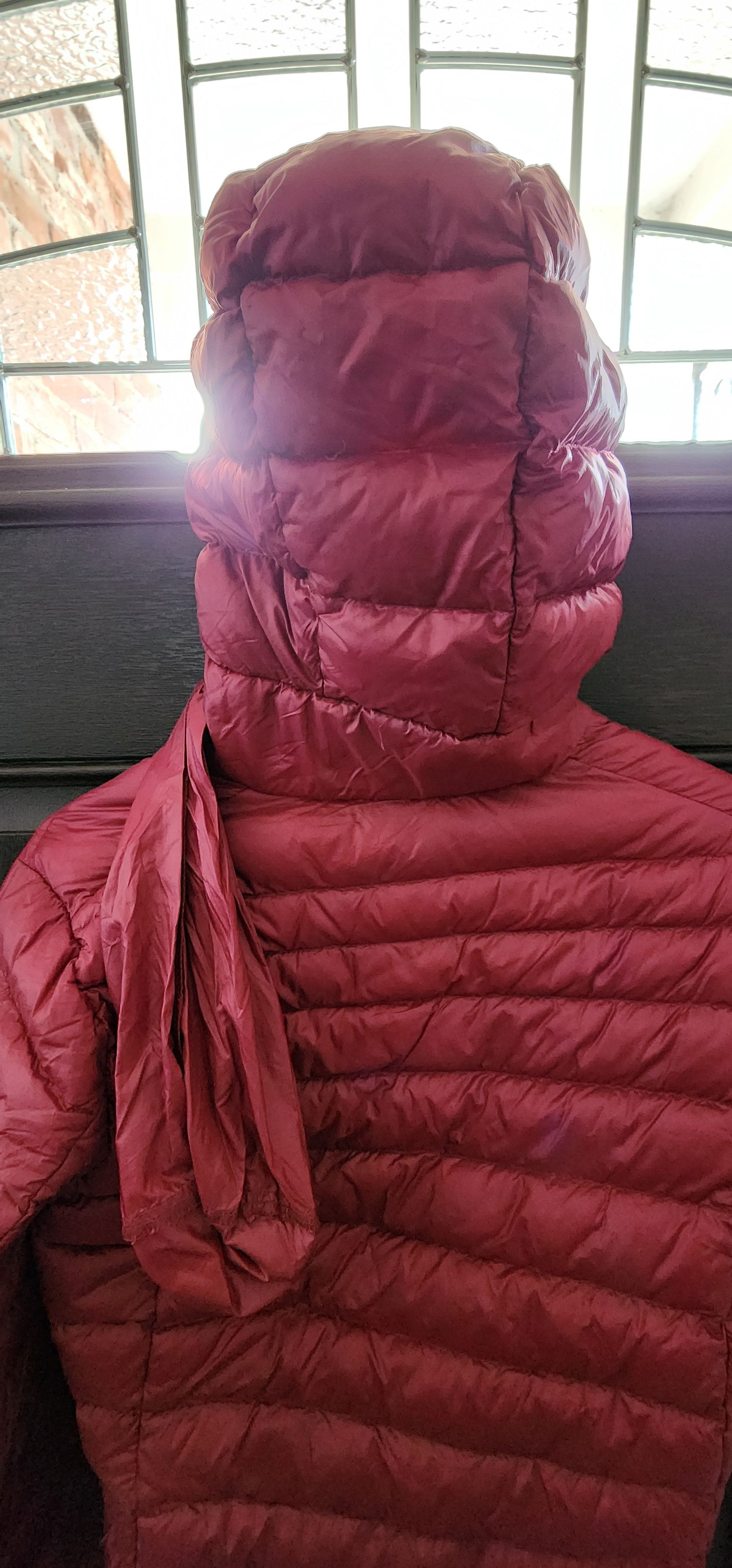 Other Wantdo Packable Ultra Light Weight Down Jacket Wine Red XS Size XS / US 0-2 / IT 36-38 - 4 Thumbnail