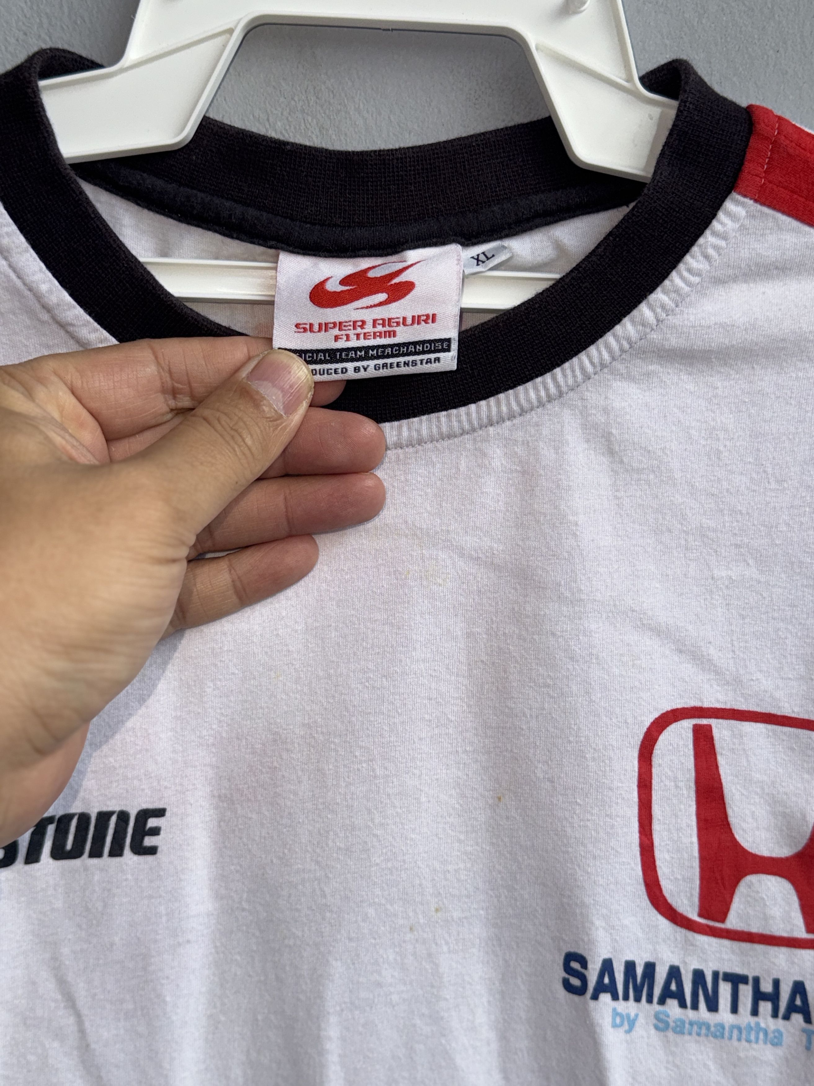 Formula 1 Honda Super Aguri F1 Team Vintage T-Shirt Size US L / EU 52-54 / 3 - 4 Thumbnail