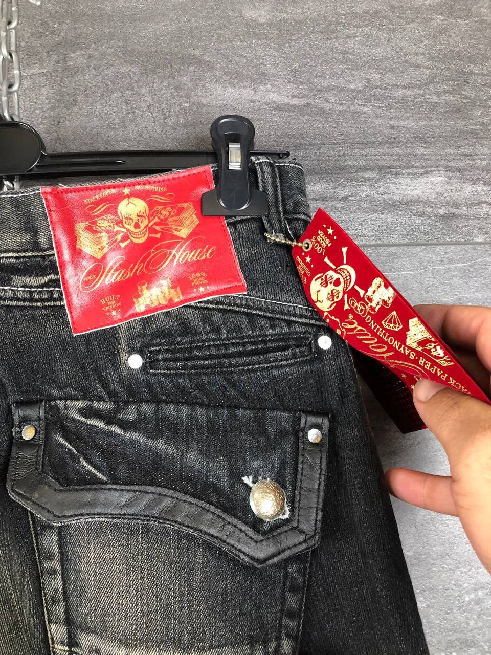 Japanese Brand Vintage Denim Jeans Japanese Crazy Distressed Faded Pants Size US 32 / EU 48 - 11 Thumbnail