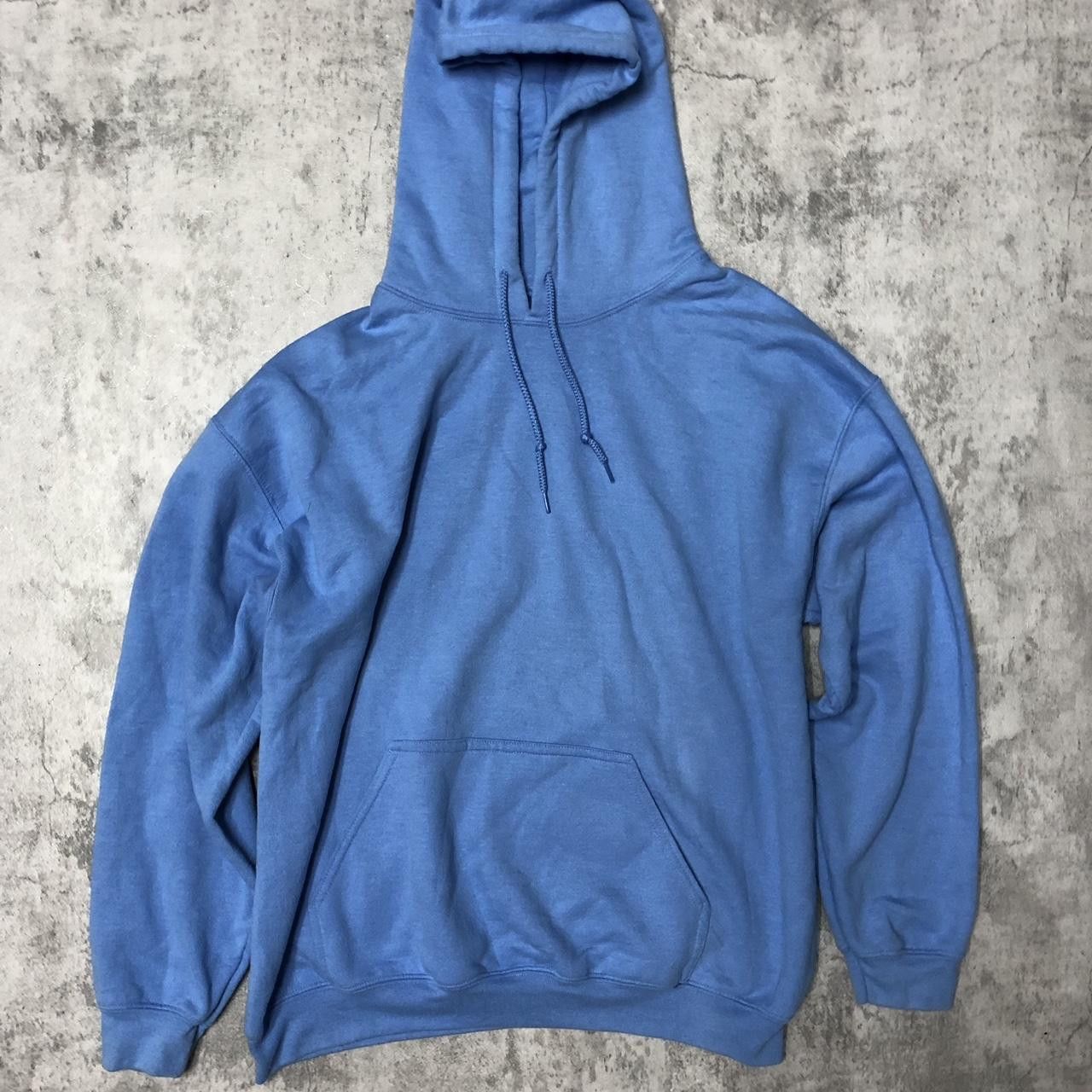 Gildan Blue Gildan heavy blend hoodie #hoodie Size US L / EU 52-54 / 3 - 1 Thumbnail