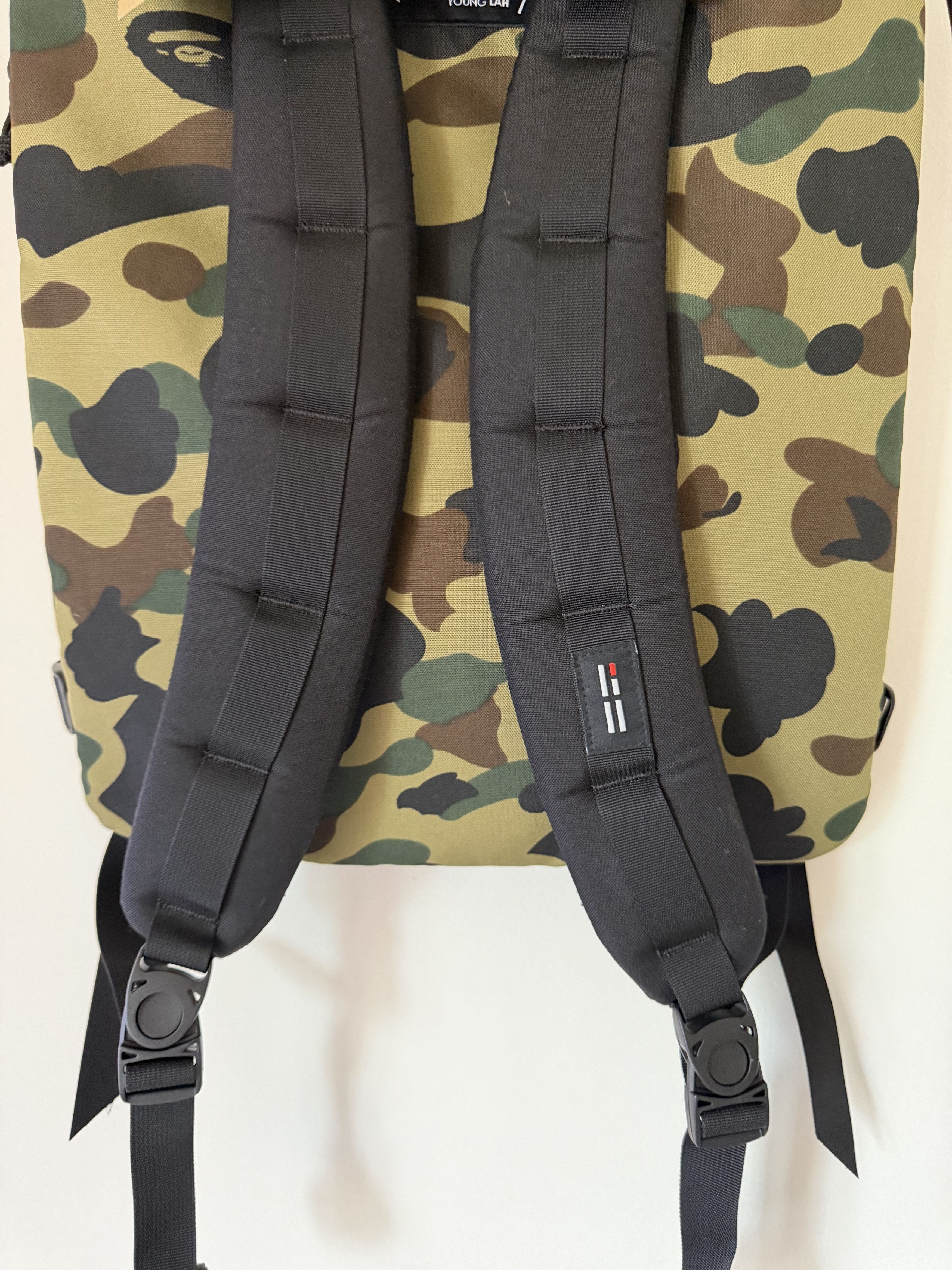 Bape Bape Helinox Terg All Way Square Backpack in Green Camo Size ONE SIZE - 6 Thumbnail