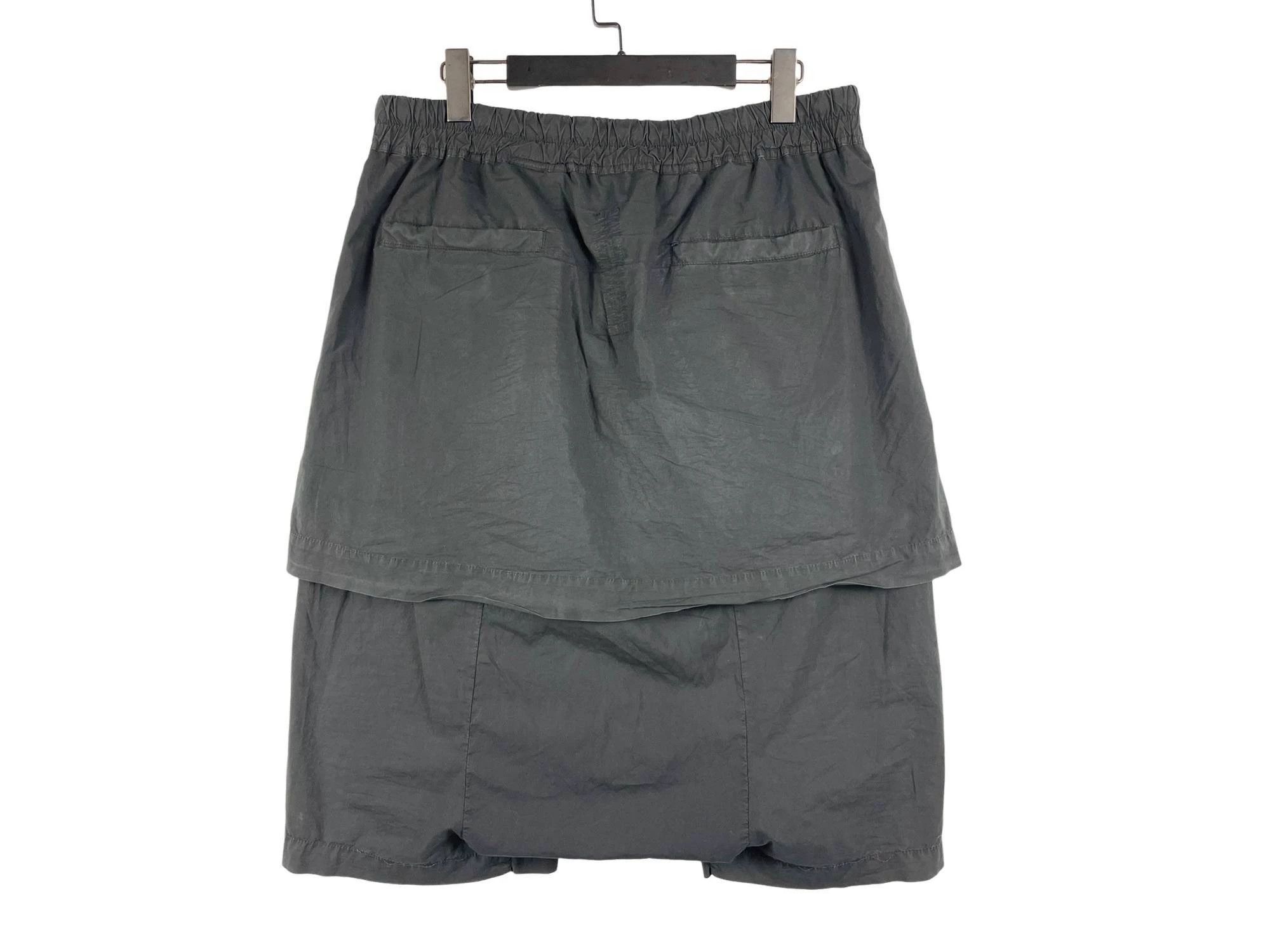 Rick Owens Rick Owens DRKSHDW Tie-Detail Skirt-Pants M Size US 32 / EU 48 - 2 Thumbnail