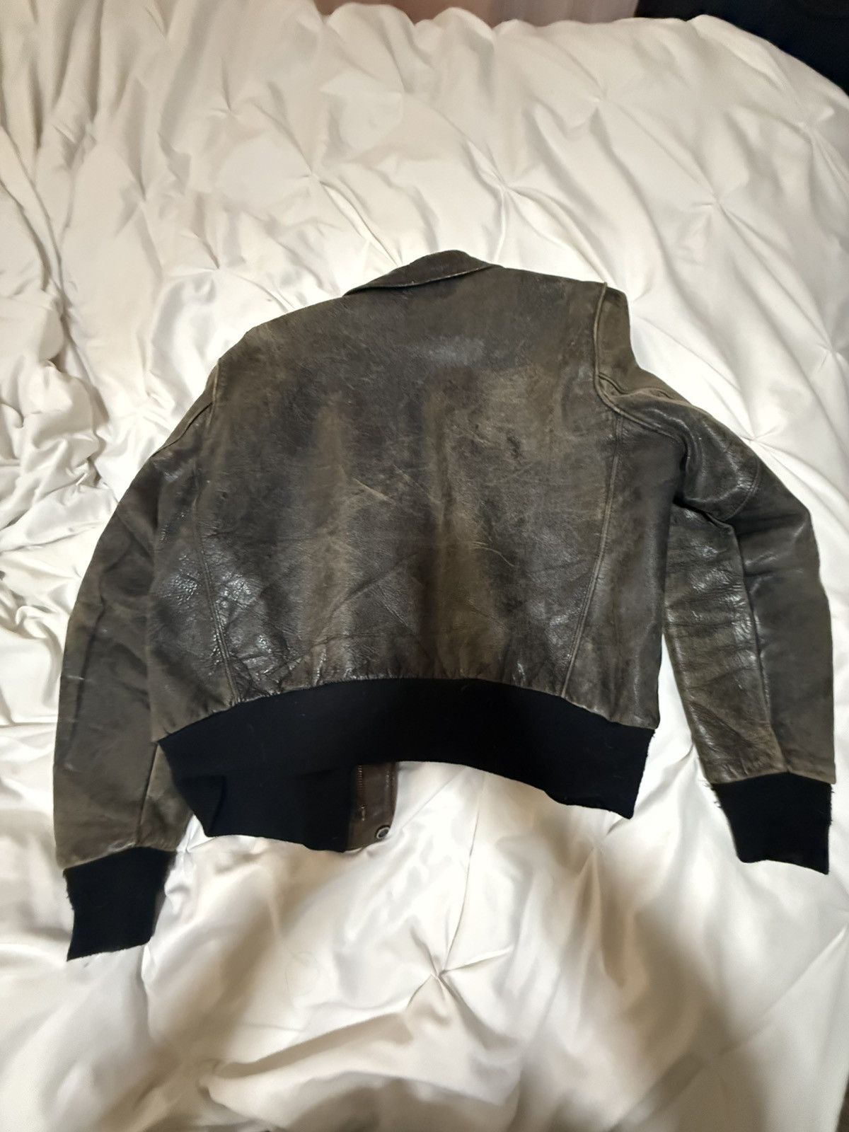 Sears 1950s Sears Hercules Horsehide Leather Jacket Workwear Size US M / EU 48-50 / 2 - 4 Thumbnail