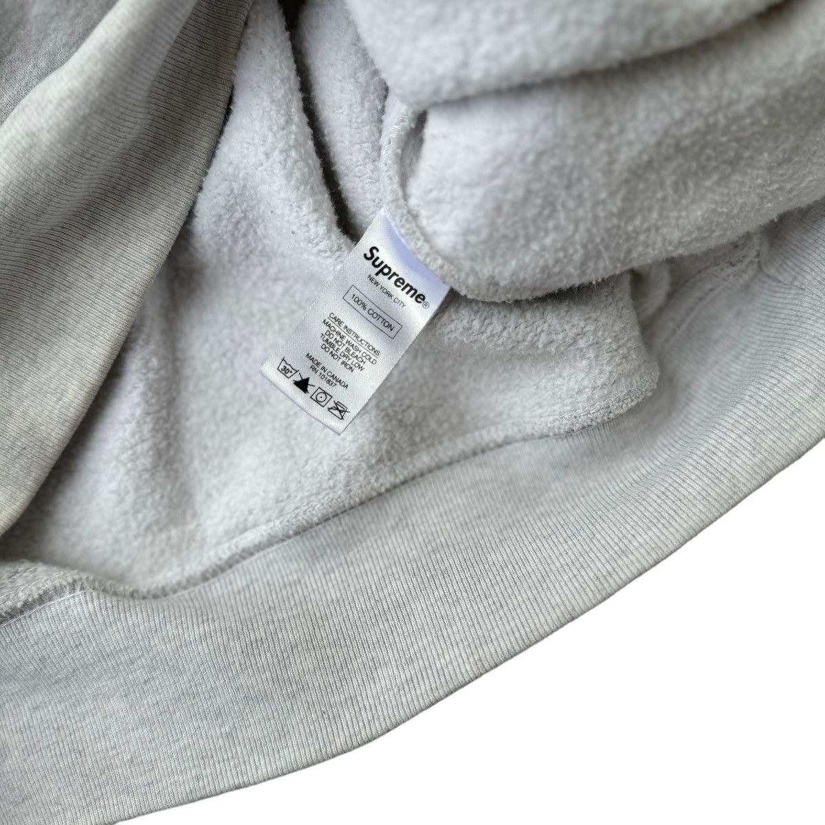 Supreme Supreme World Famous Half Quarter Zip Ash Grey Hype Skater Size US M / EU 48-50 / 2 - 8 Thumbnail