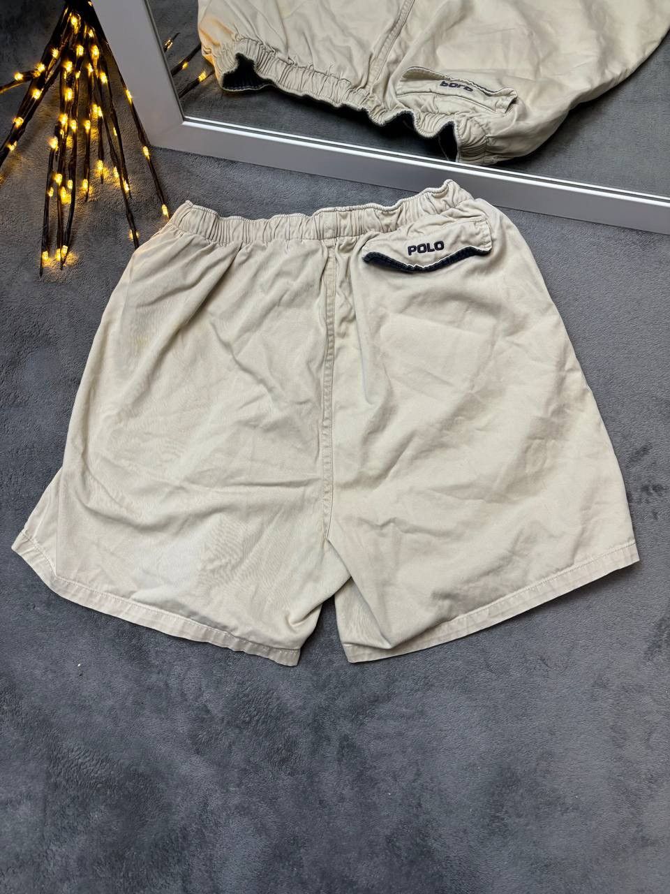 Polo Ralph Lauren × Ralph Lauren × Vintage Vintage Y2K Polo Ralph Lauren Biege shorts Size US 34 / EU 50 - 7 Thumbnail