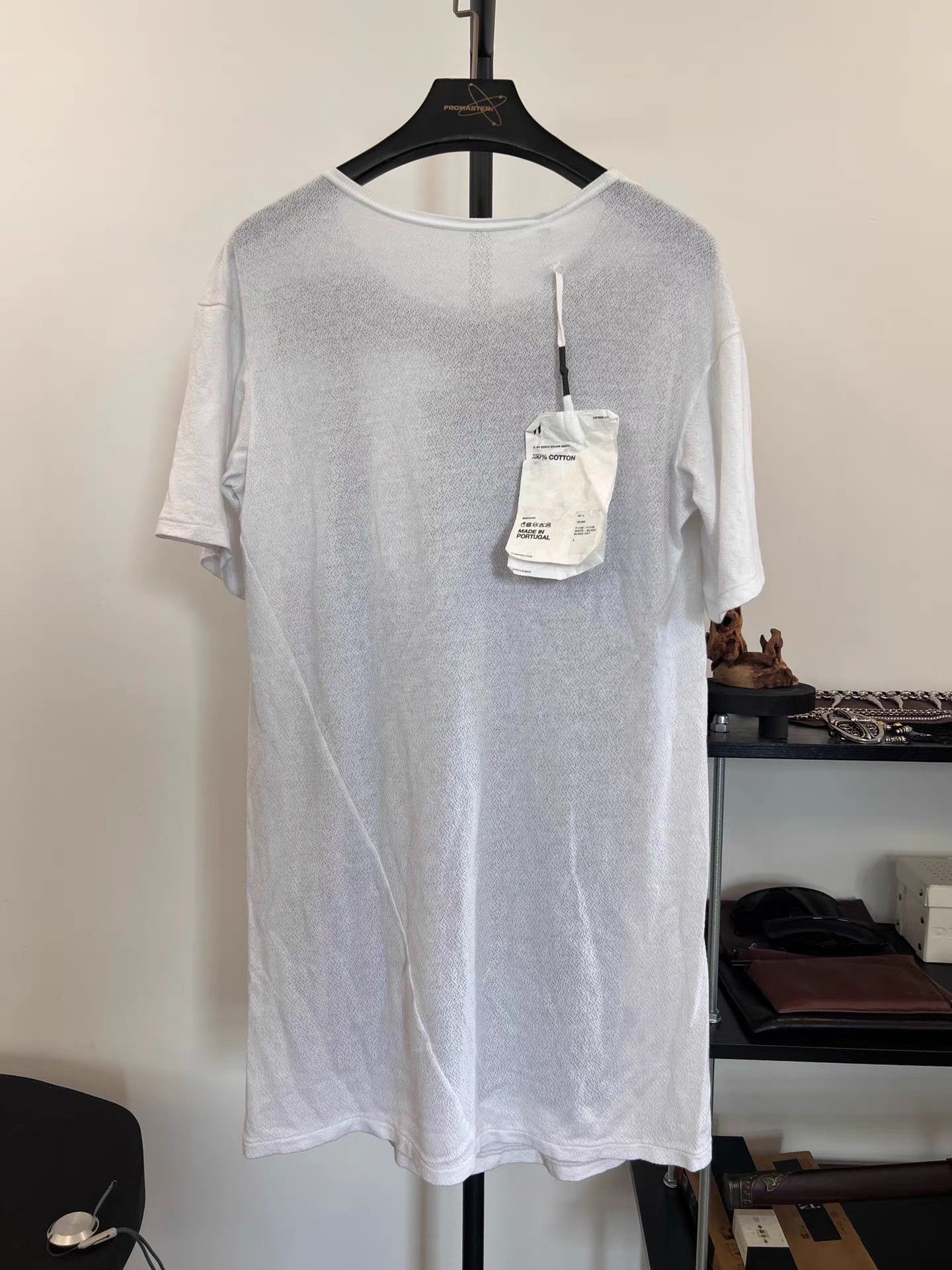 11 By Boris Bidjan Saberi 11by BBS Sheer Insert Basic T-Shirt K35 Size US S / EU 44-46 / 1 - 2 Thumbnail