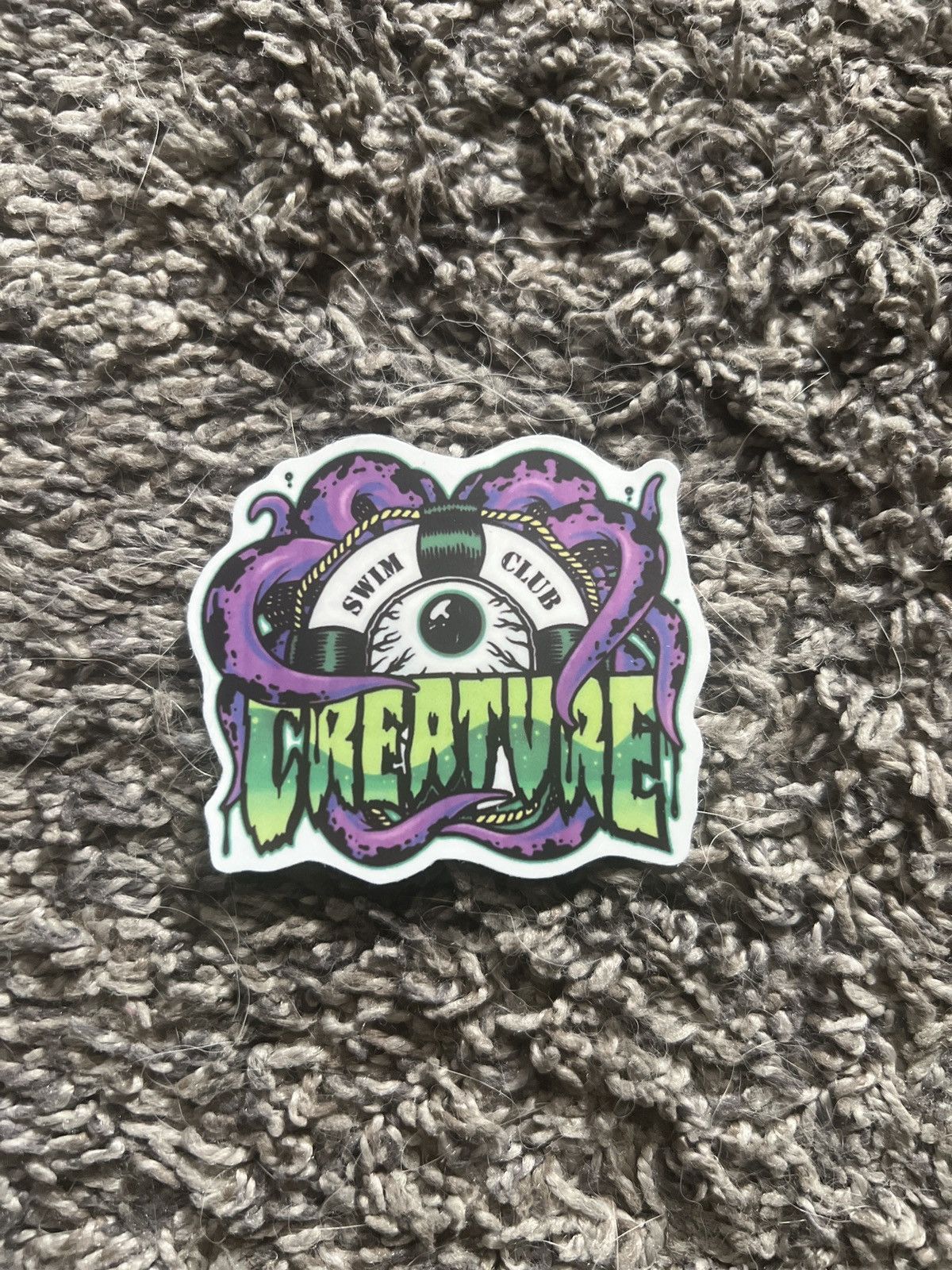 Creature Skateboards Creature Swim Club Sticker Size ONE SIZE - 1 Thumbnail