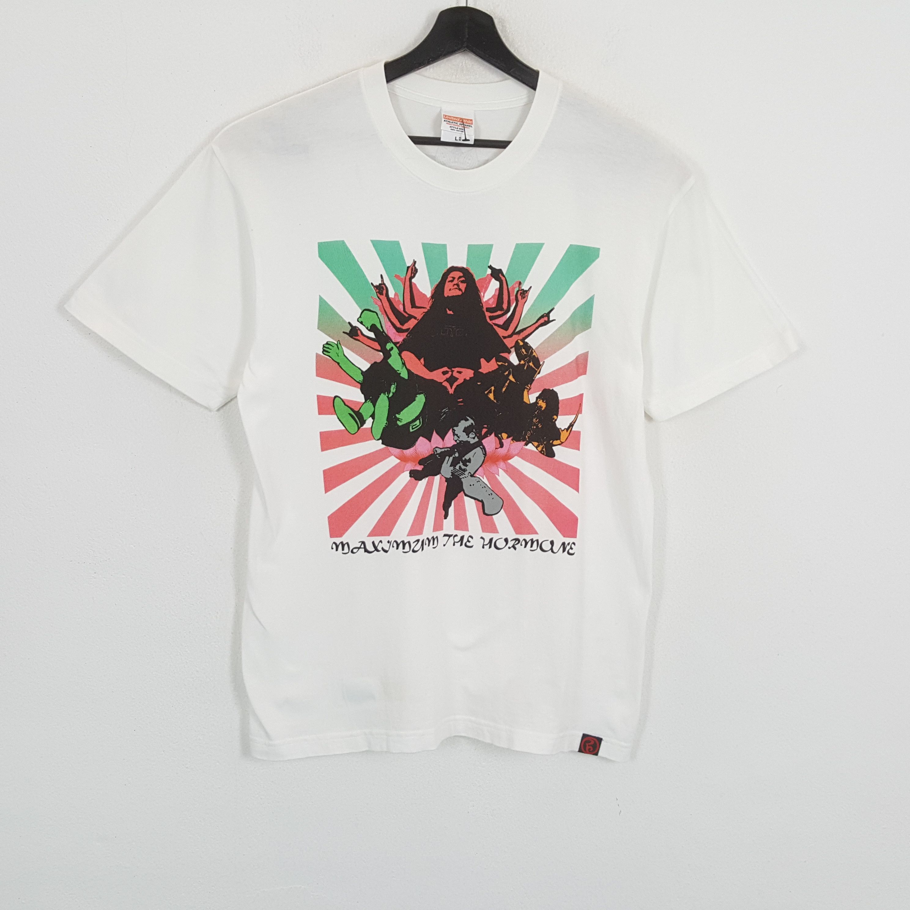 Band Tees × Vintage MAXIMUM THE HORMONE Japanese Rock Band Tshirt Size US L / EU 52-54 / 3 - 1 Thumbnail