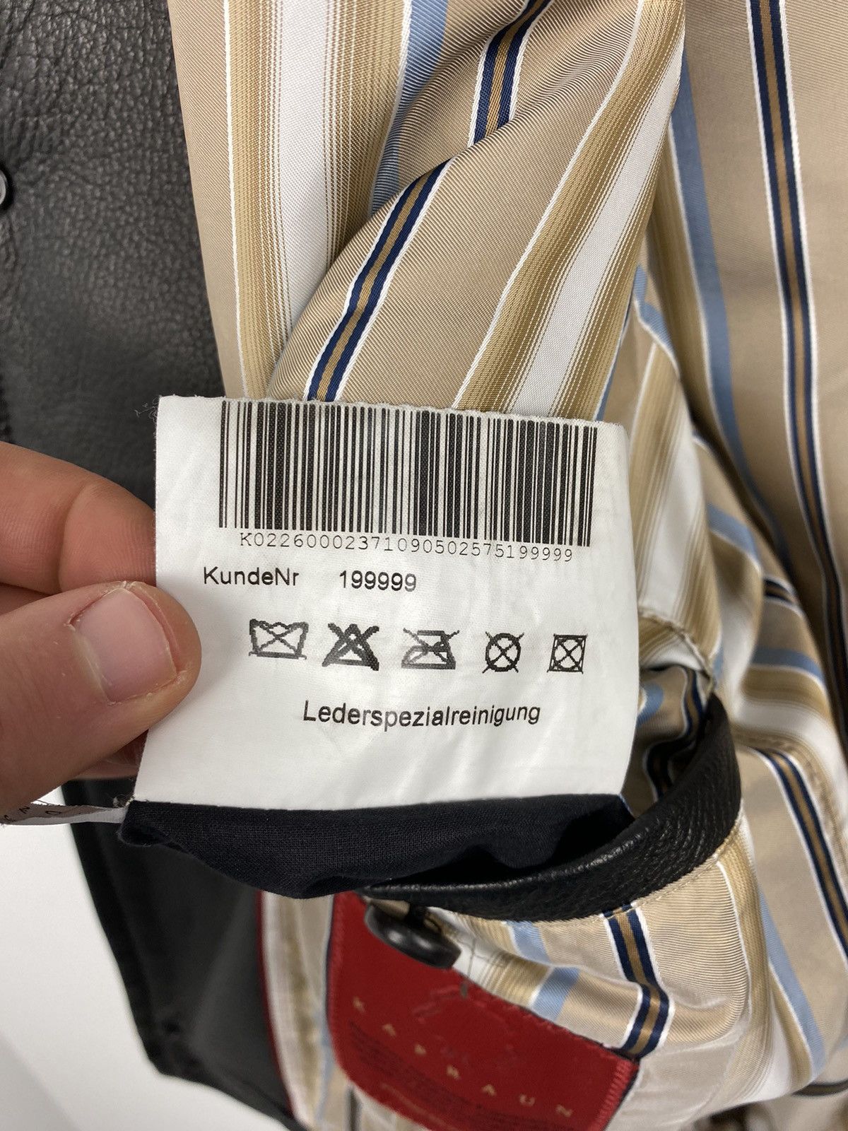 Hugo Boss Kapraun Lamm Nappa Leather Jacket Luxury Size US L / EU 52-54 / 3 - 22 Thumbnail
