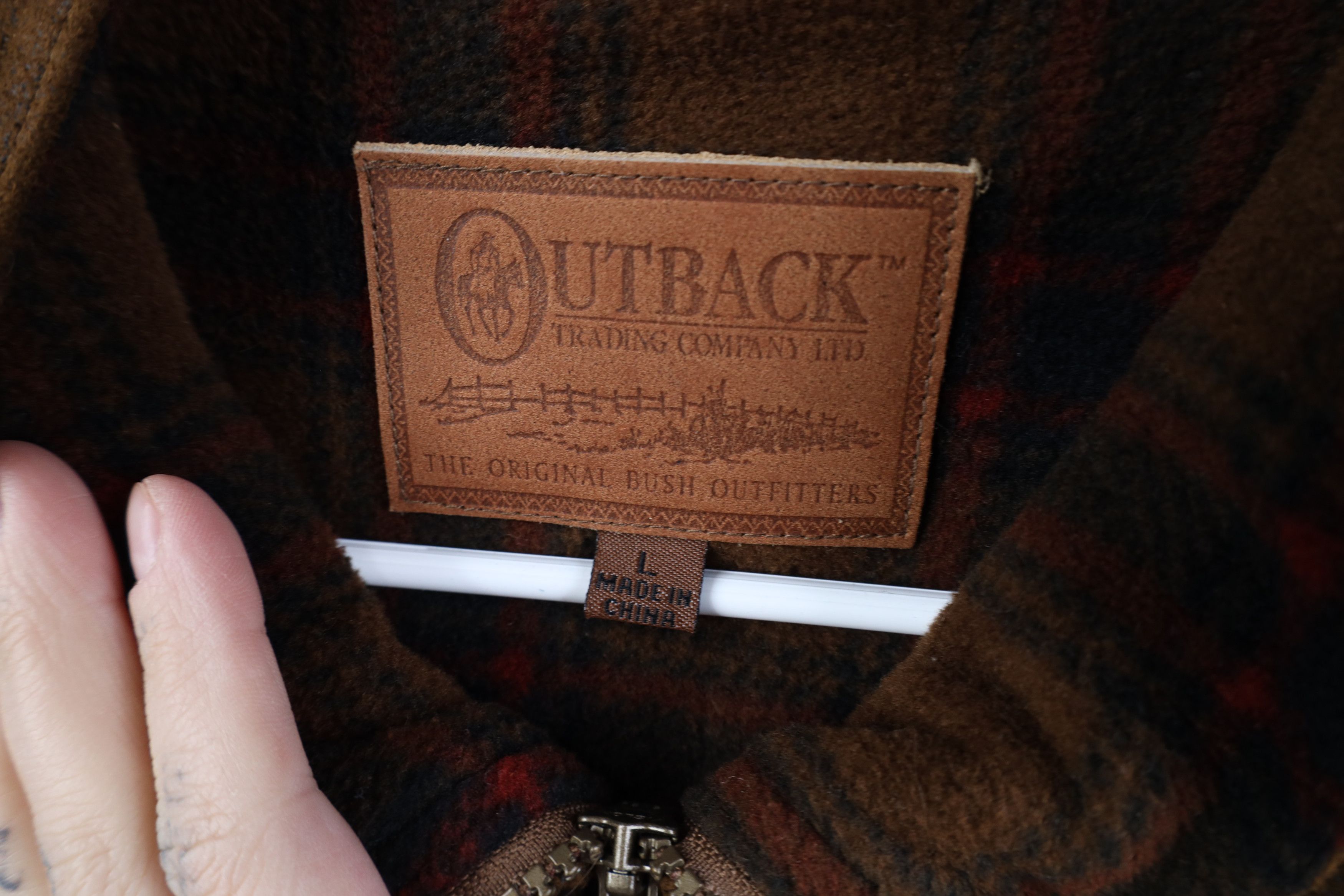 Vintage Vintage Y2K Streetwear Lined Outback Full Zip Vest Jacket Size US L / EU 52-54 / 3 - 7 Thumbnail