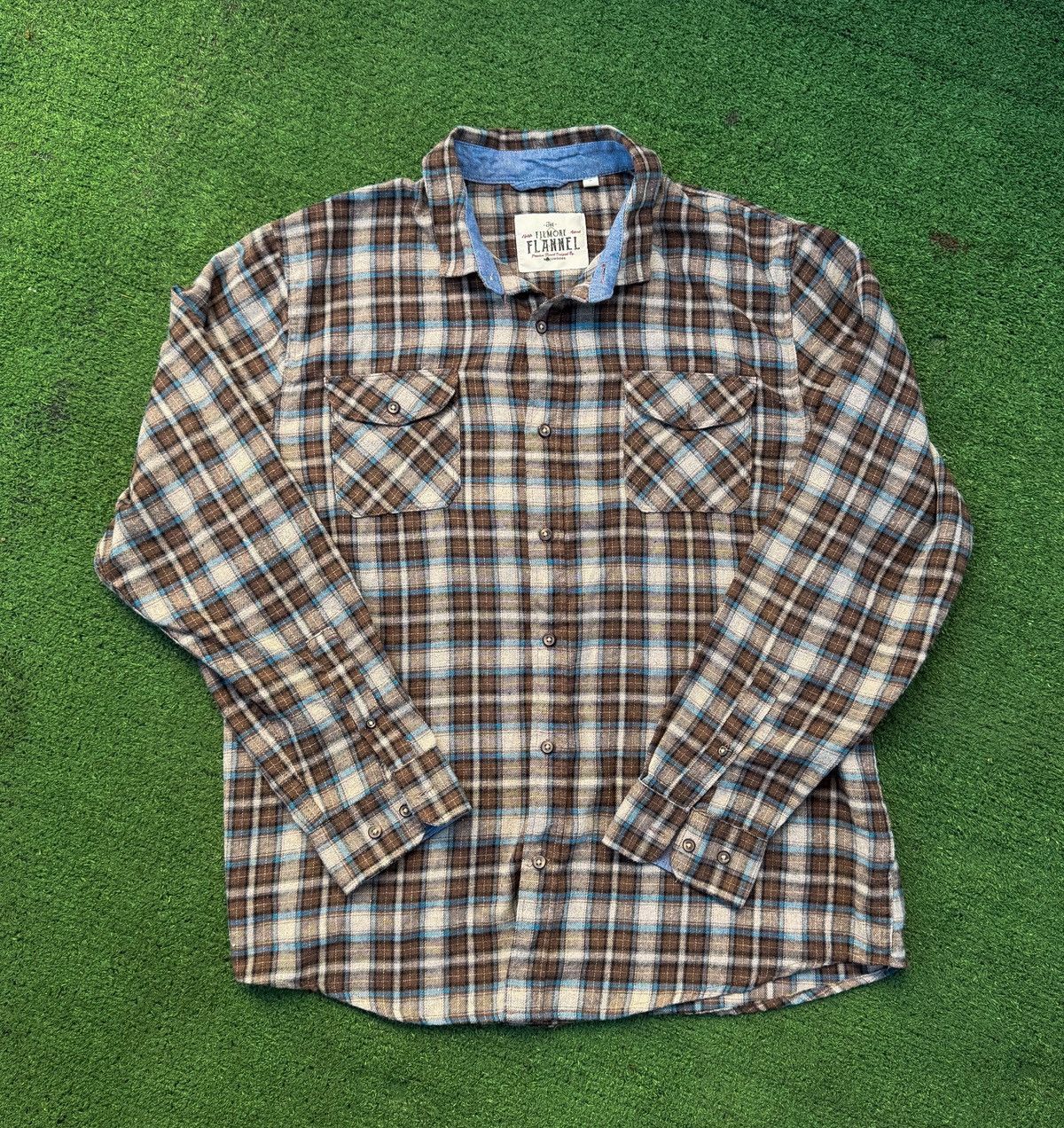 Other Men’s The Fillmore Flannel Tallwoods L Plaid Shirt Size US L / EU 52-54 / 3 - 1 Thumbnail