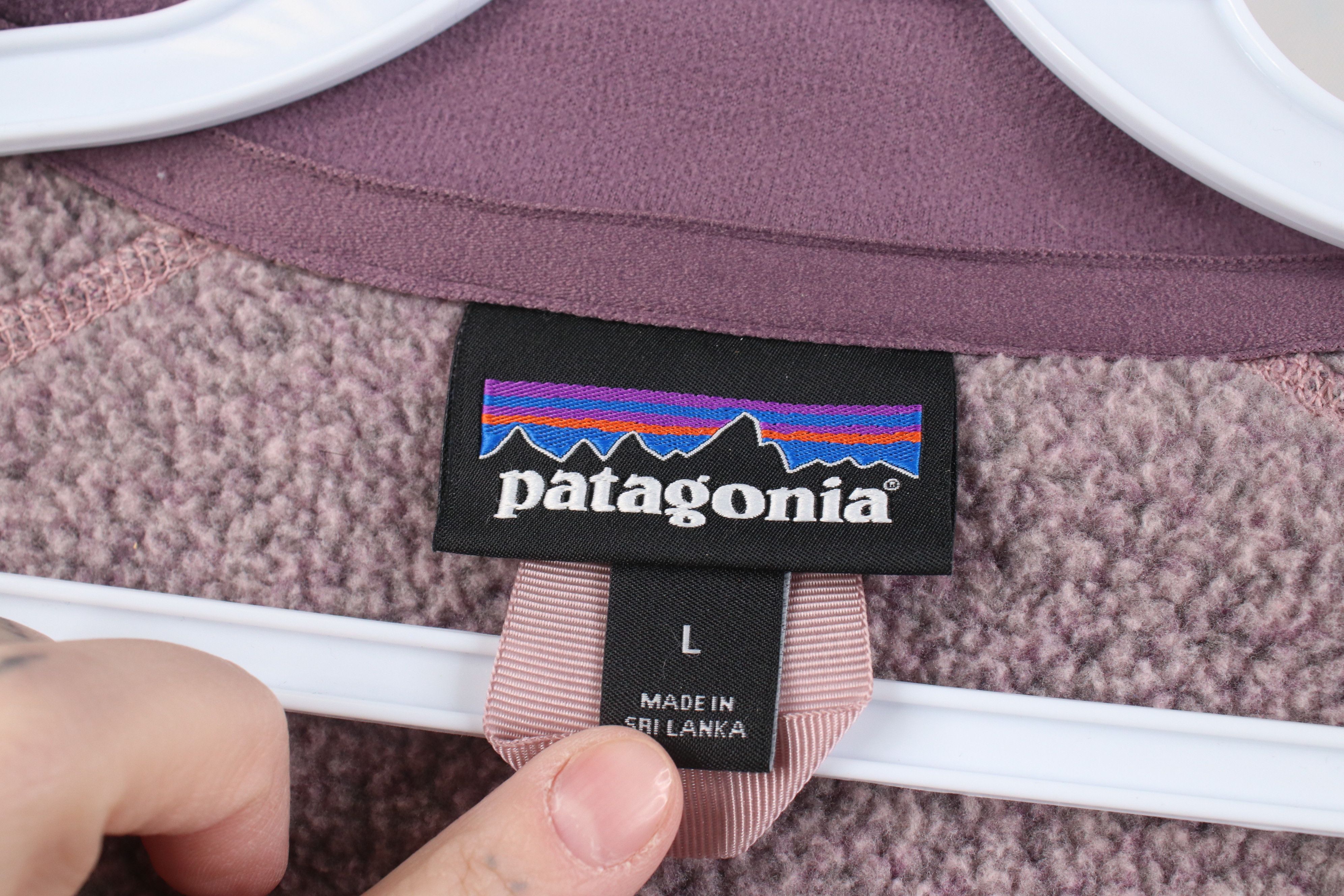 Patagonia Patagonia Out Better Sweater Full Zip Jacket Heather Purple Size L / US 10 / IT 46 - 9 Thumbnail