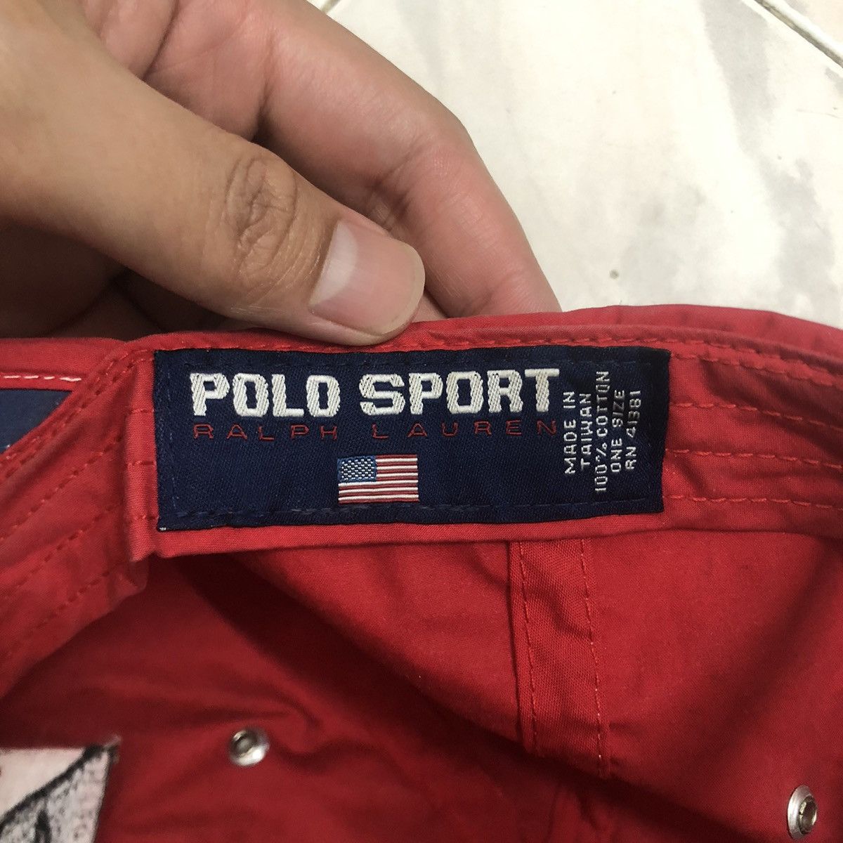 Polo Ralph Lauren × Ralph Lauren × Vintage Vintage 90s Polo Sport Ralph Lauren Size ONE SIZE - 4 Thumbnail