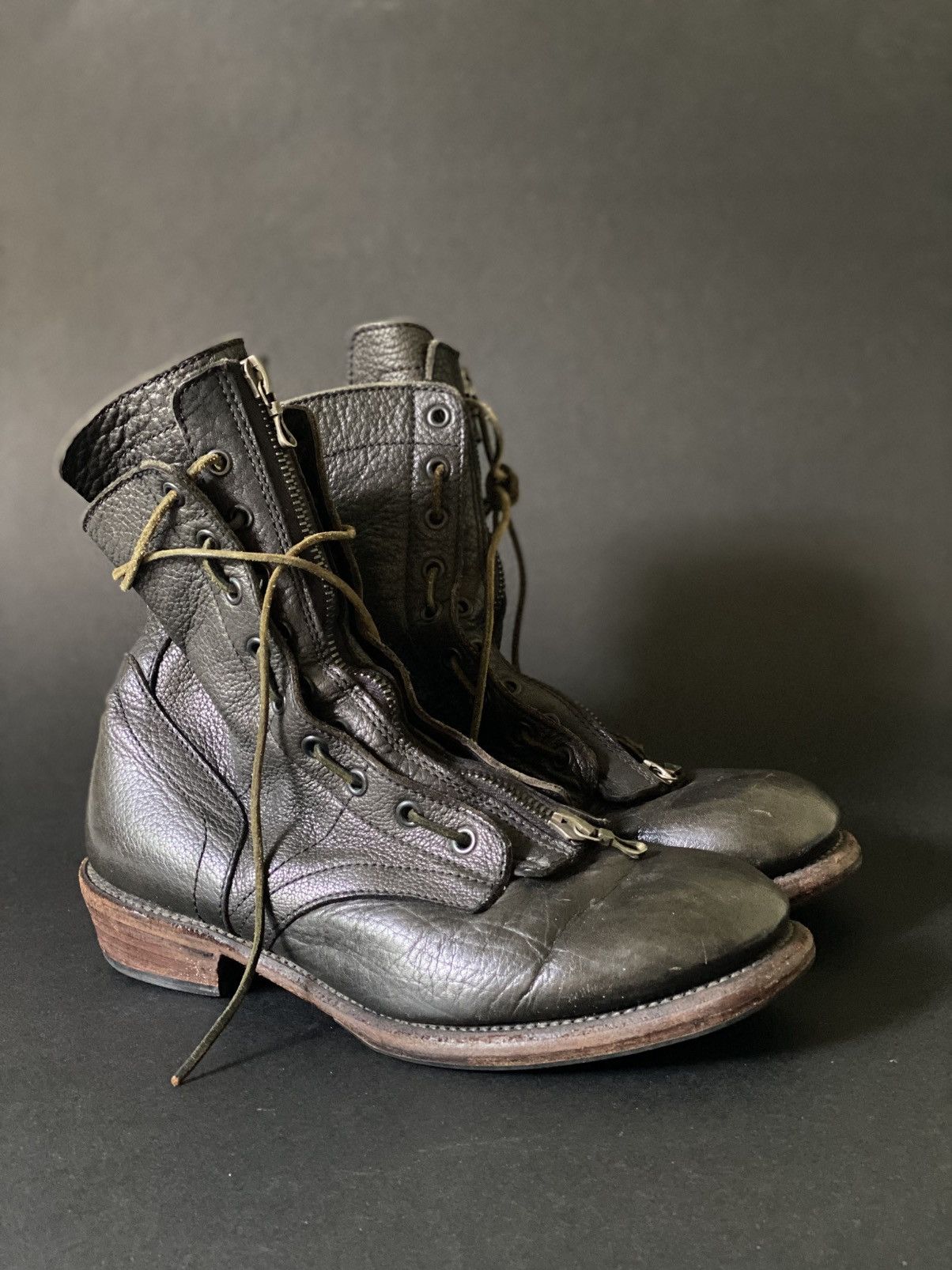 Designer × Japanese Brand × Julius Julius 7 ss08 - military boots Size US 9 / EU 42 - 2 Thumbnail