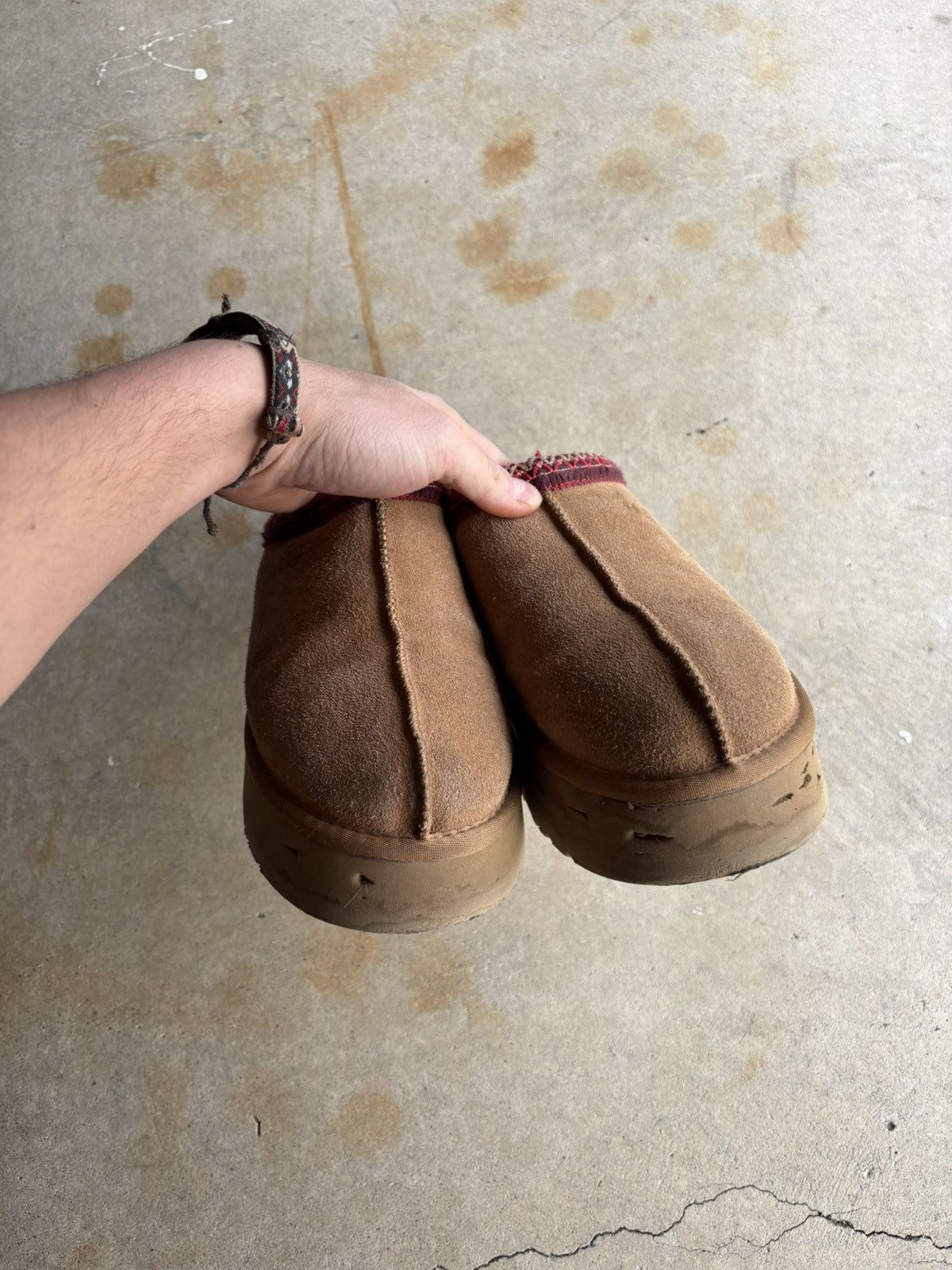 Ugg Ugg Classic Tasman Boho Slip On Fur Lined Trendy Slipper Size US 9 / IT 39 - 7 Thumbnail