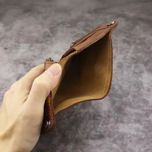Jaefields Handmade Cow Leather Mens Wallets Size ONE SIZE - 3 Thumbnail