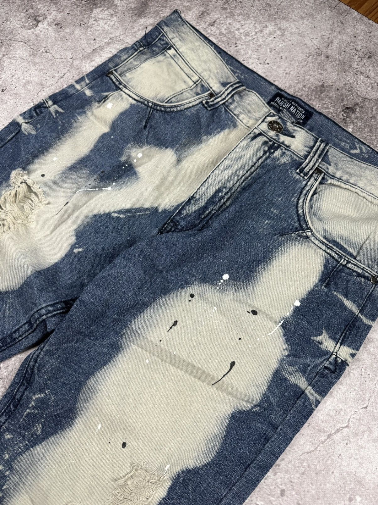 If Six Was Nine CRAZY Flared Vintage Jeans Gallery Dept Style Y2K the90 Size US 36 / EU 52 - 4 Thumbnail