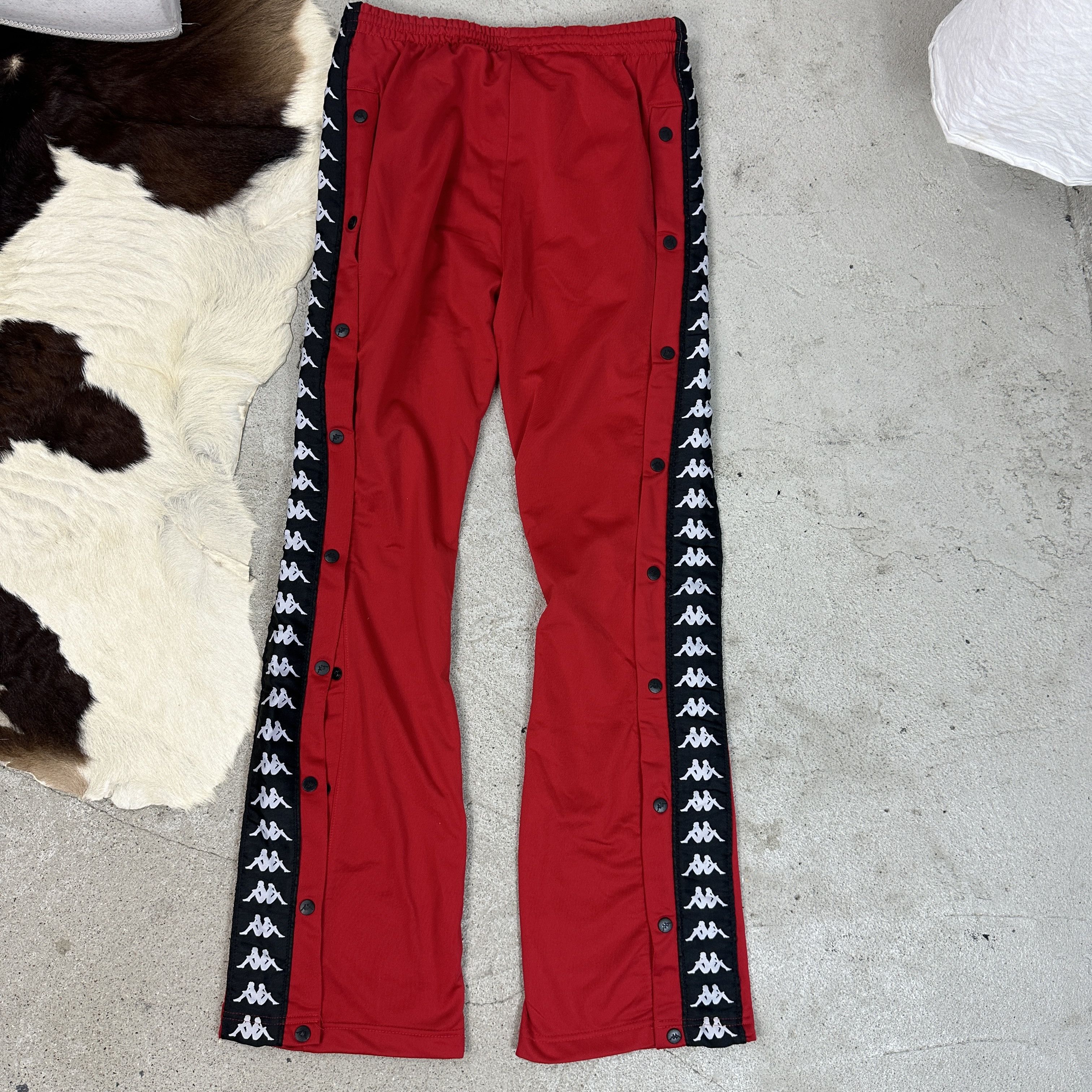 Kappa × Vintage Vintage 00s Streetwear Flared Kappa Sweatpants New with Tag Size 24" / US 00 / IT 34 - 6 Thumbnail