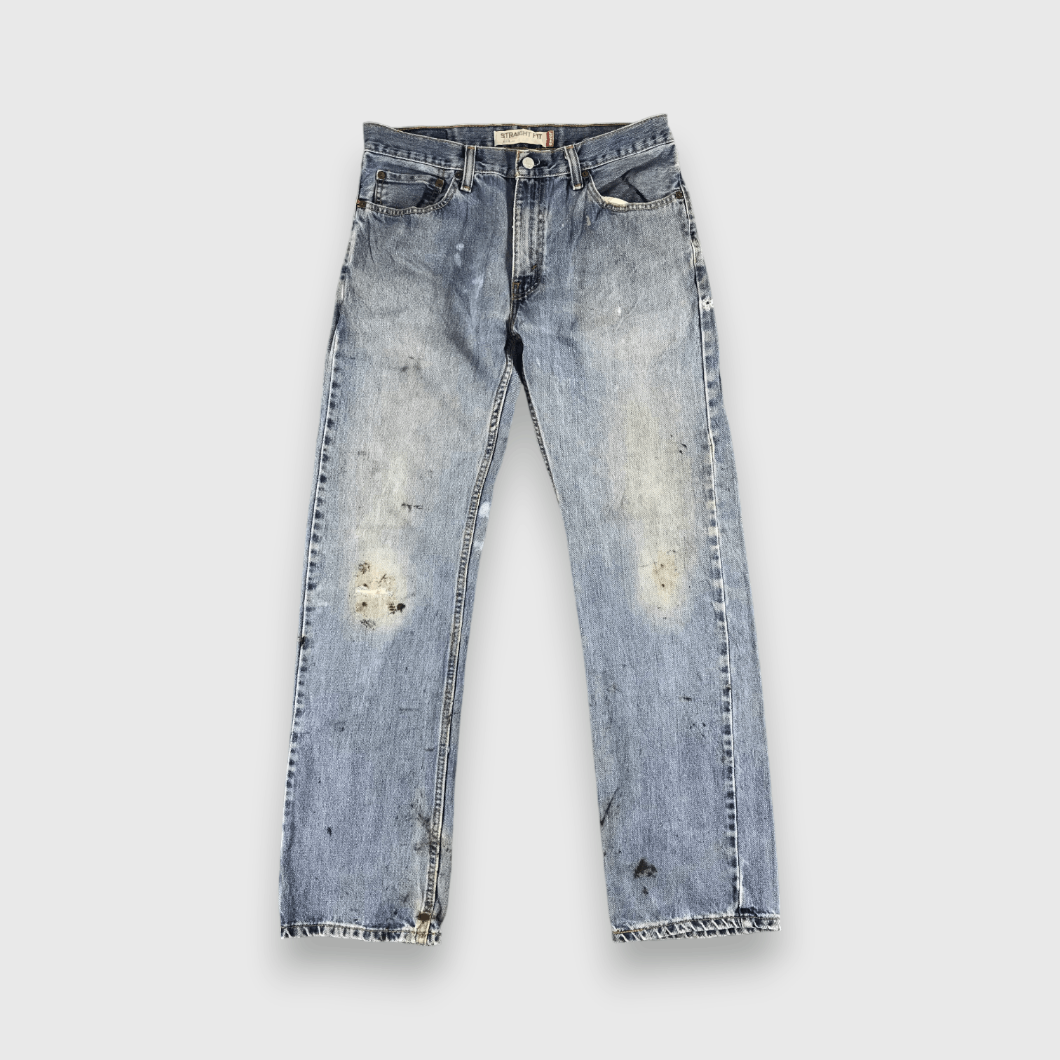 Levi's Vintage Levis 505 Jeans Dirty Blue Wash -J577 Size US 34 / EU 50 - 1 Thumbnail